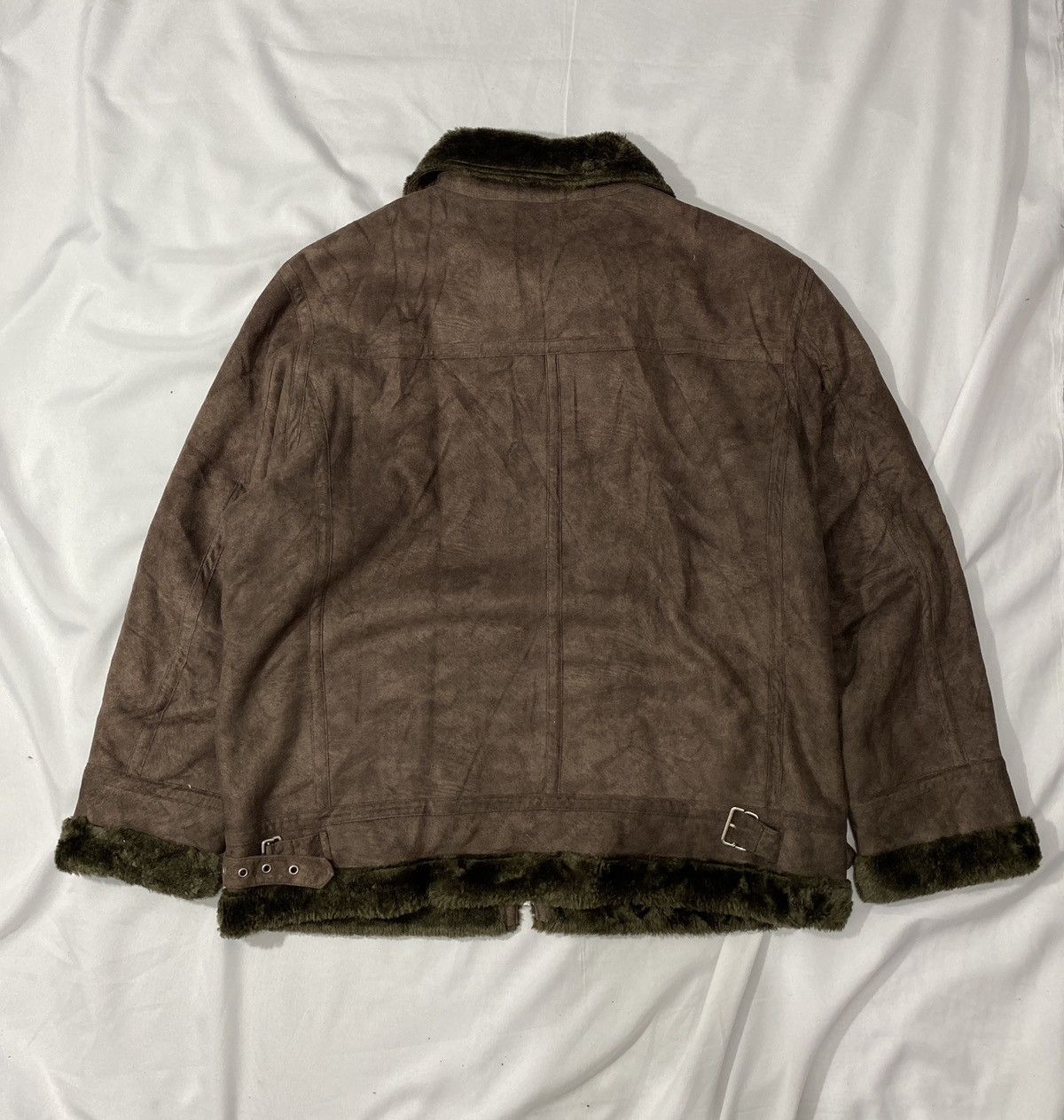 Tornado Mart Japanese Brand PBI Suede Leather Vkei Jacket Size US L / EU 52-54 / 3 - 5 Thumbnail
