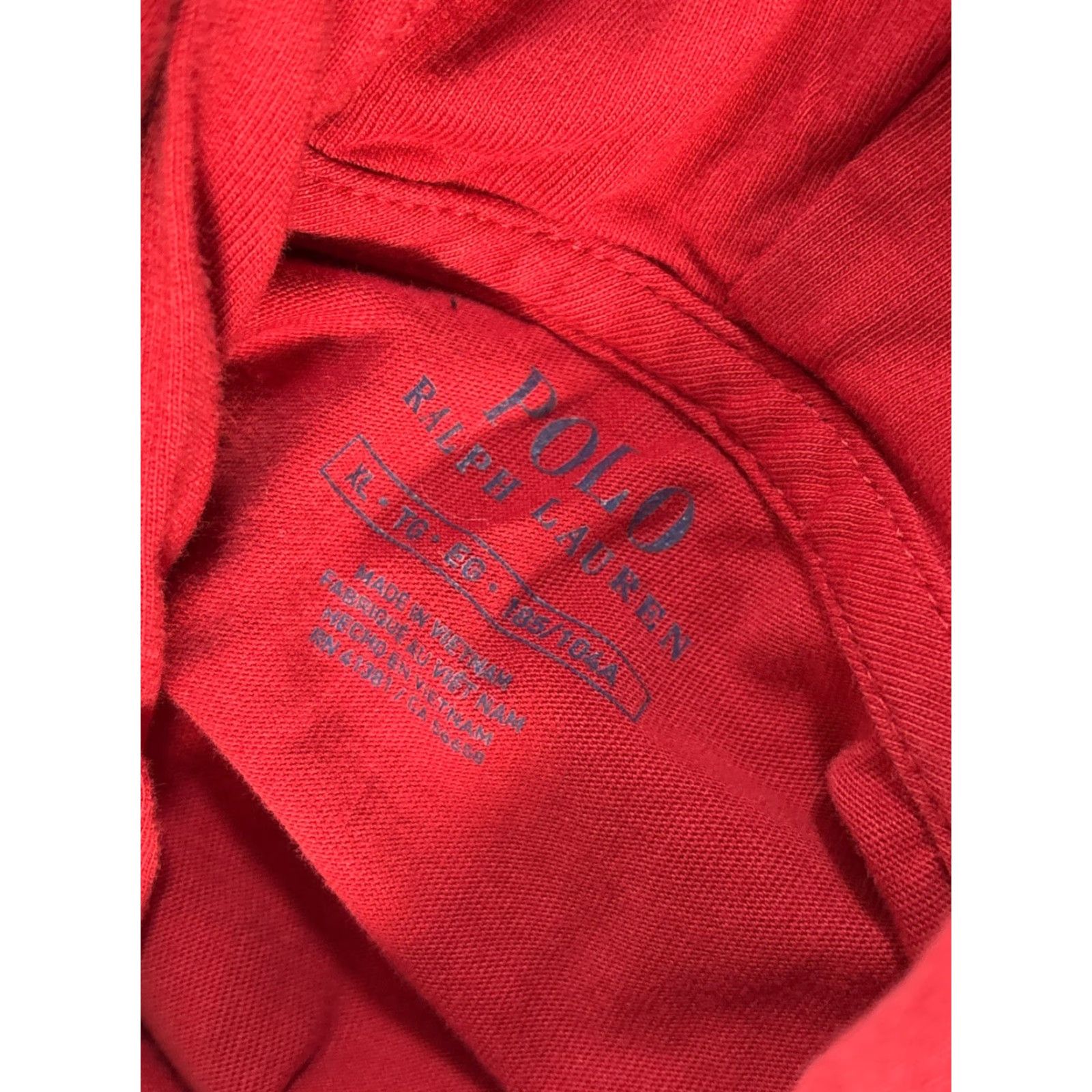 Polo Ralph Lauren Polo Ralph Lauren Hoodie Adult XL Red Sweatshirt Flag USA Big Pony Crew Neck Pullover Logo Embroidered Knit Cotton Size US XL / EU 56 / 4 - 4 Thumbnail