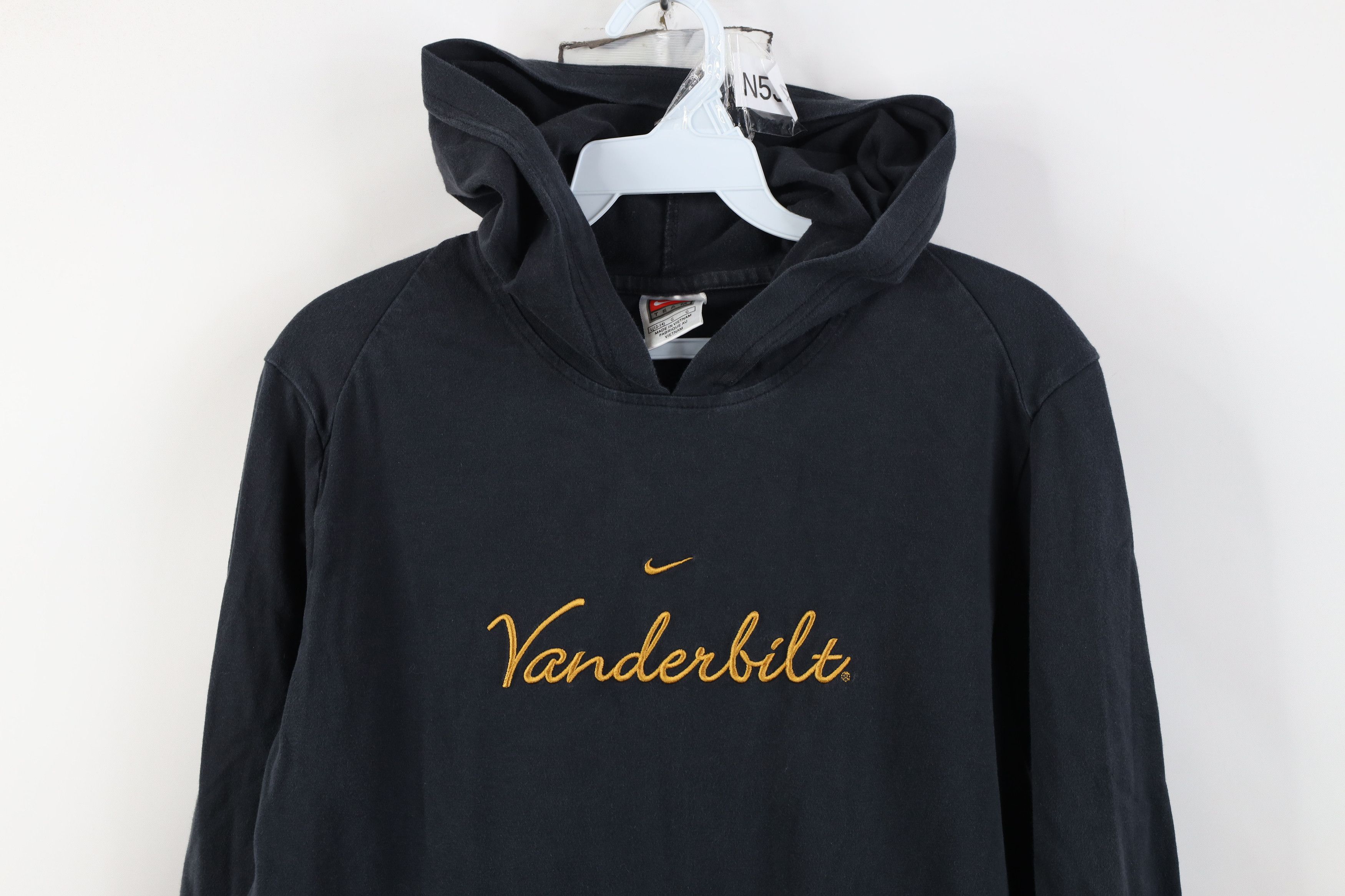 Nike Vintage Y2K Nike Center Swoosh Vanderbilt University Hoodie Size L / US 10 / IT 46 - 2 Thumbnail
