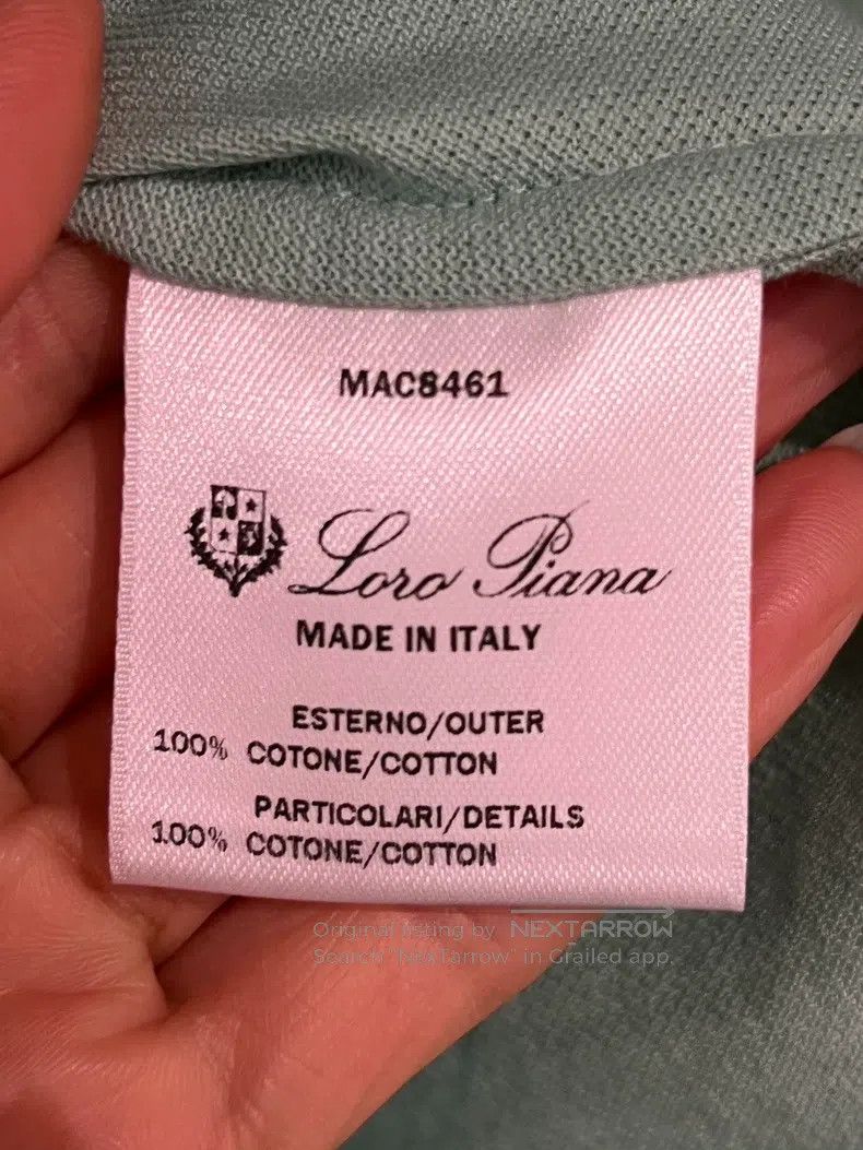 Loro Piana Loro Piana Solid Color Breathable Casual Short Sleeve Polo Size US M / EU 48-50 / 2 - 6 Thumbnail