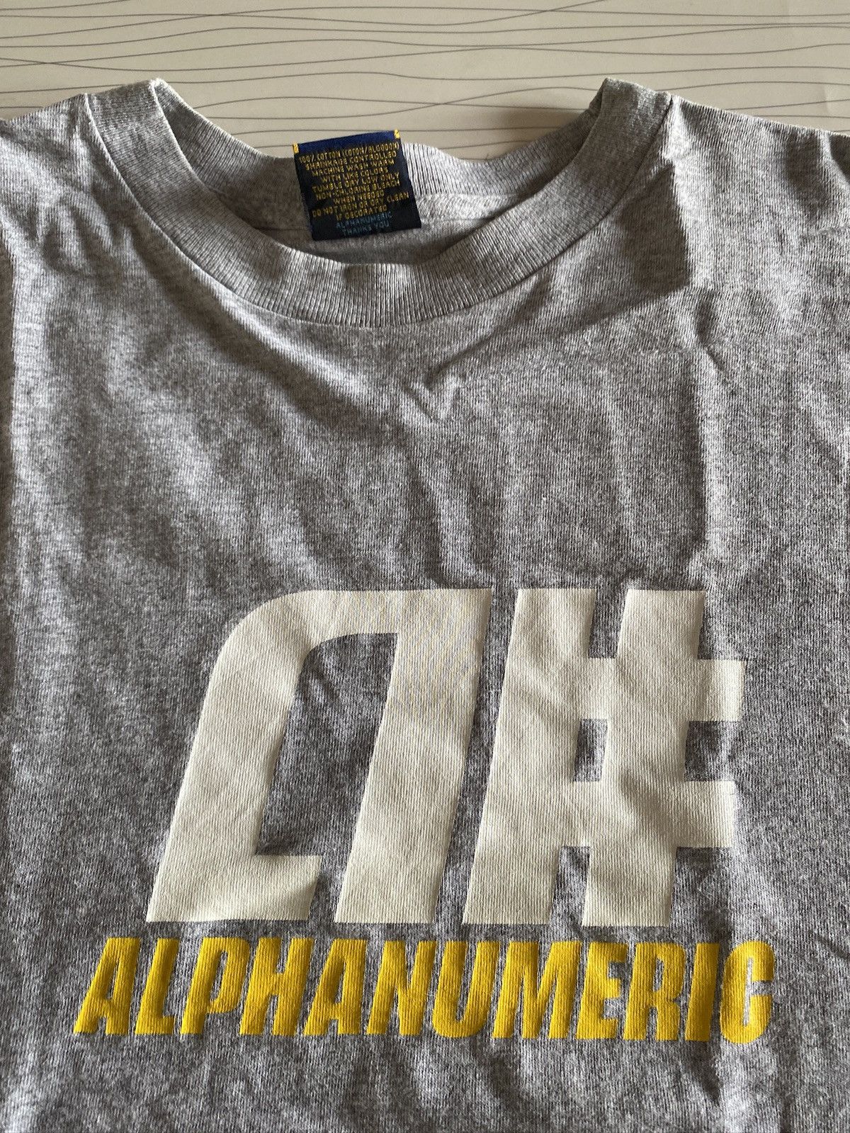 Alphanumeric Vintage Rare 90’s ALPHA NUMERIC Logo Tee Size US L / EU 52-54 / 3 - 8 Thumbnail