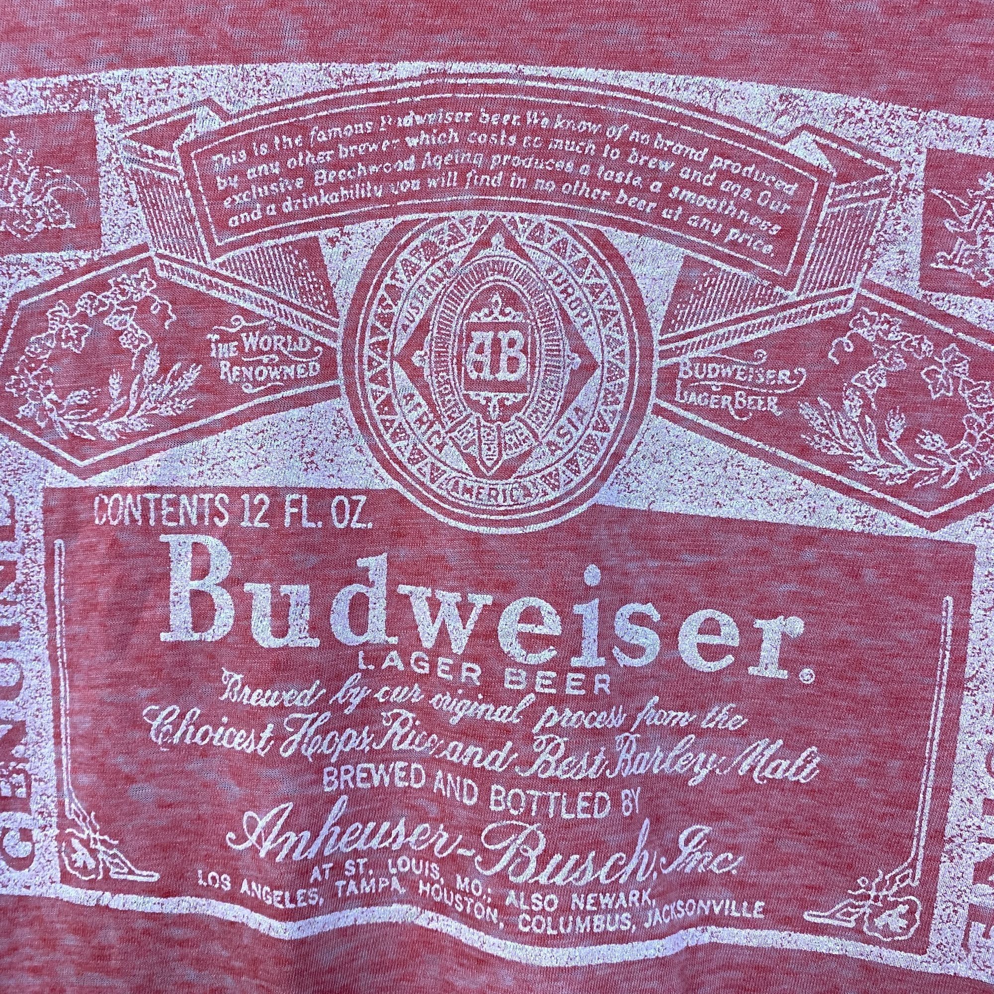 Junk Food Budweiser 1980'S Logo Croptop small Size S / US 4 / IT 40 - 4 Thumbnail