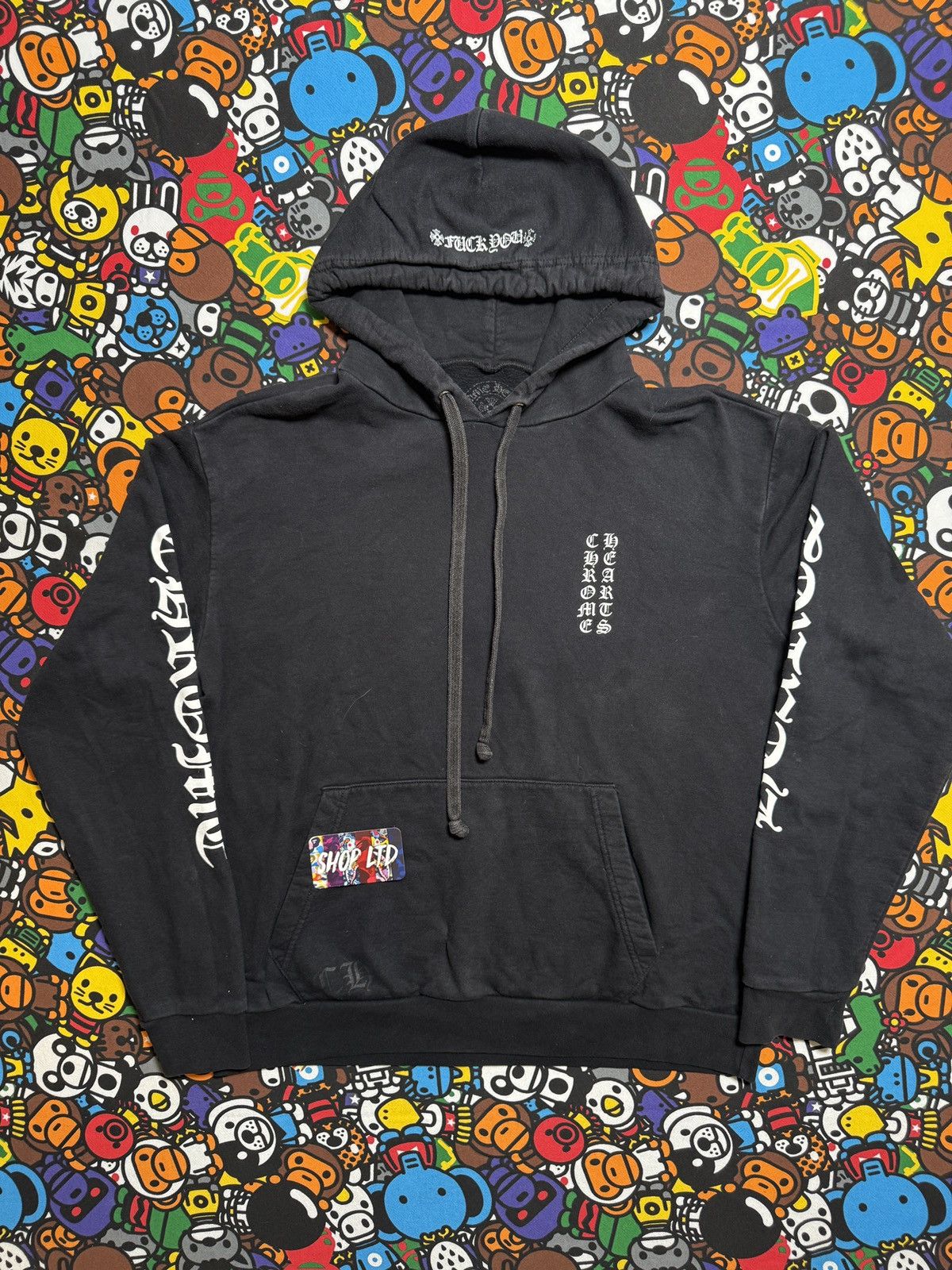 Chrome Hearts Chrome Hearts Black Script Pullover Hoodie Size US M / EU 48-50 / 2 - 1 Thumbnail