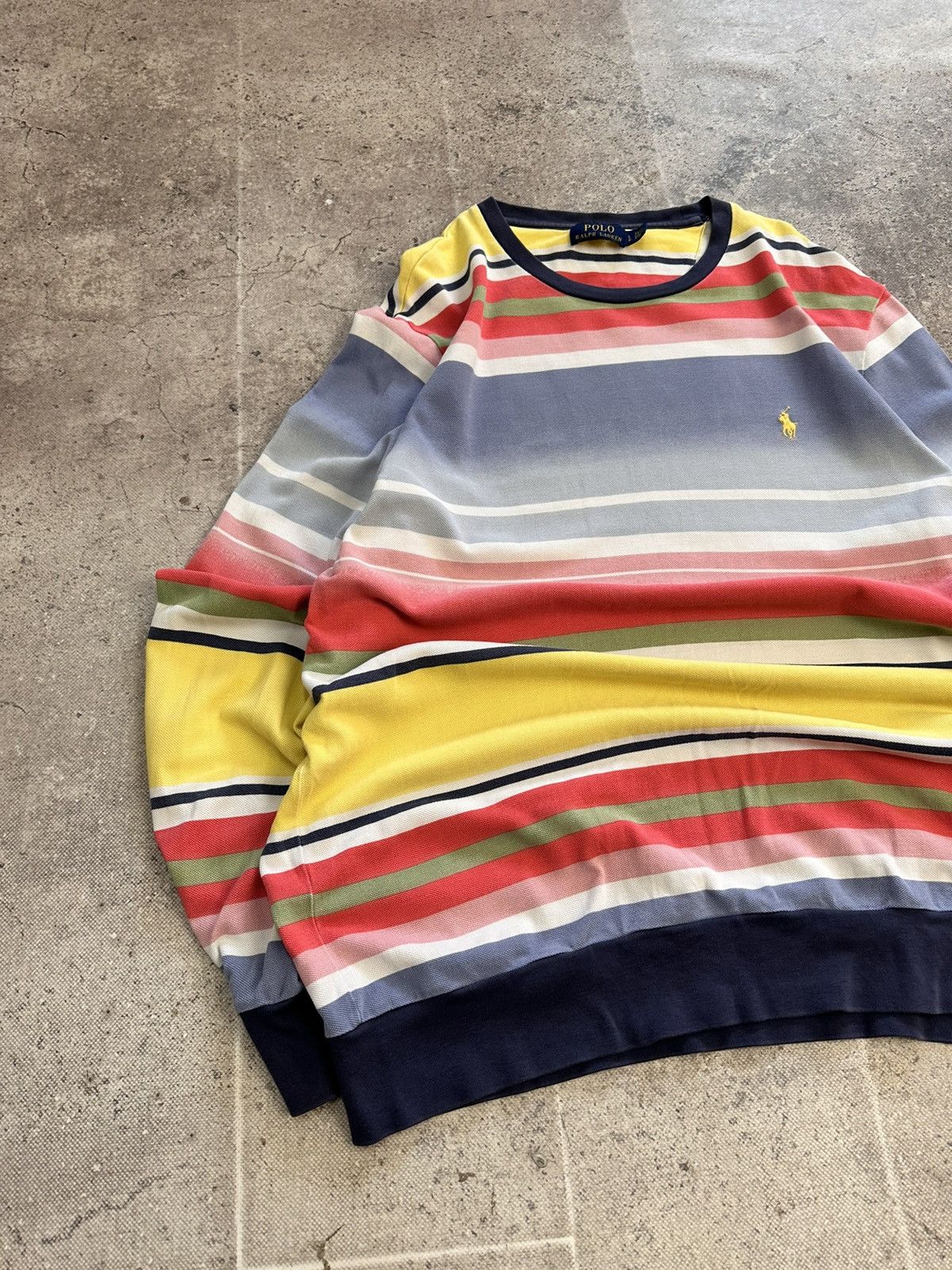 Polo Ralph Lauren × Ralph Lauren SALE💣💣 Polo Ralph Lauren Cable Knit wool blue sweater Size US L / EU 52-54 / 3 - 8 Thumbnail