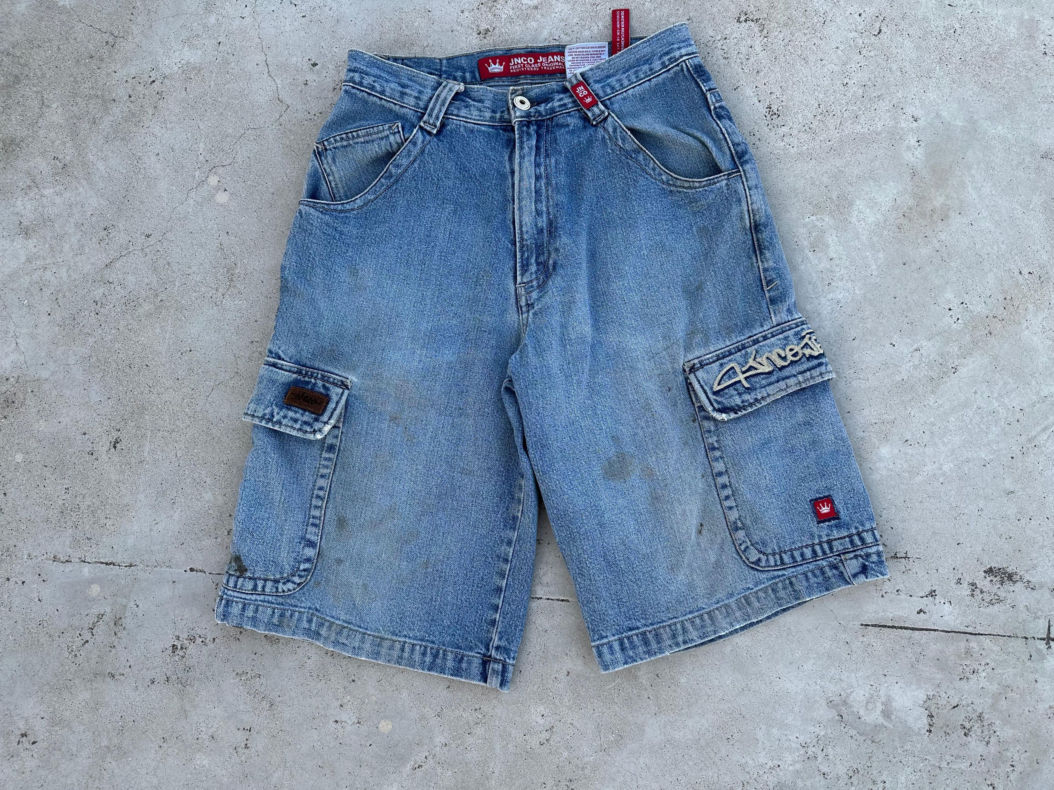 JNCO vintage jnco jorts big crown Size US 30 / EU 46 - 10 Thumbnail