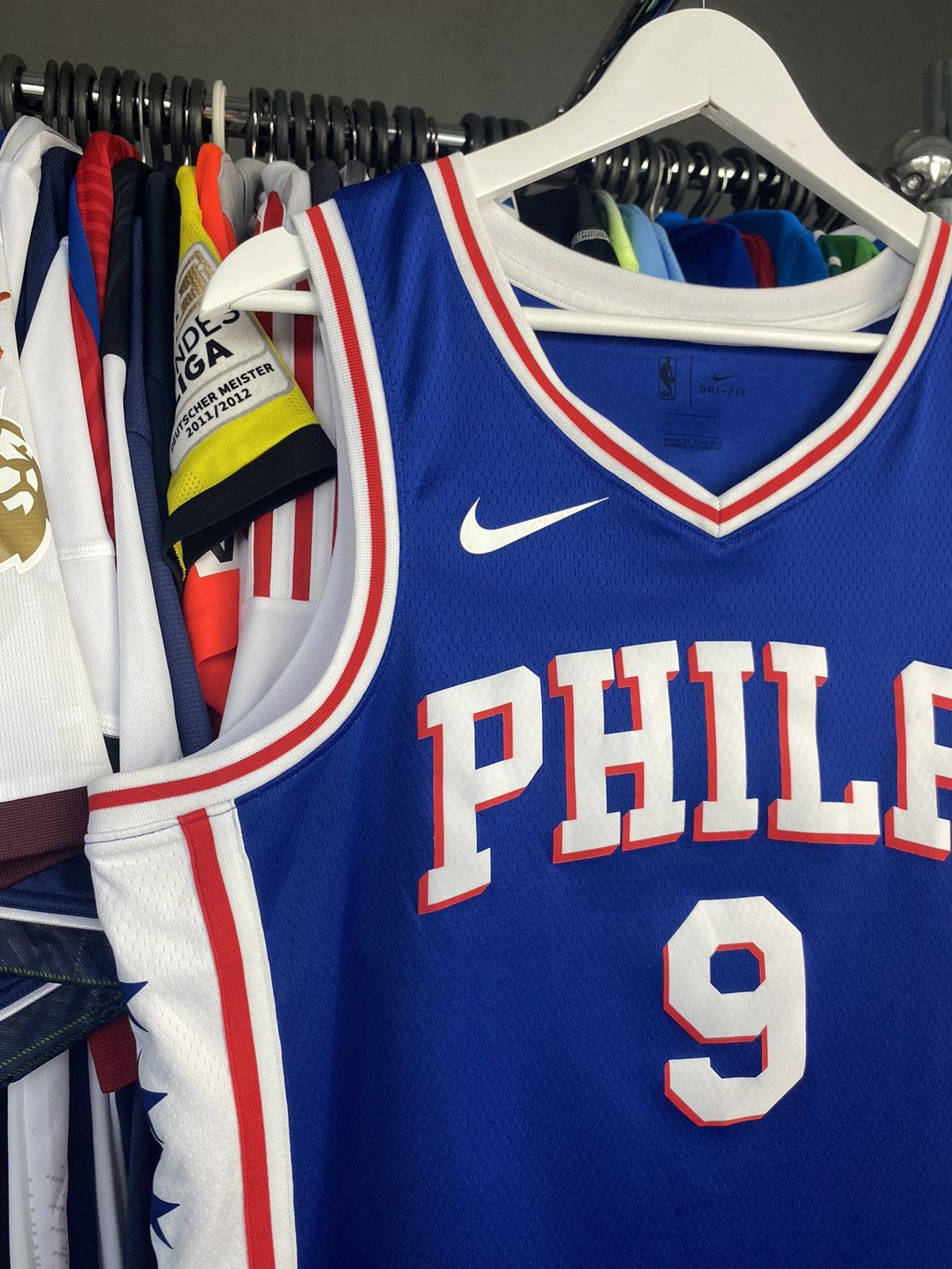 Nike Philadelphia 76ers Sixers NBA Nike Jersey #9 Saric Size US L / EU 52-54 / 3 - 3 Thumbnail