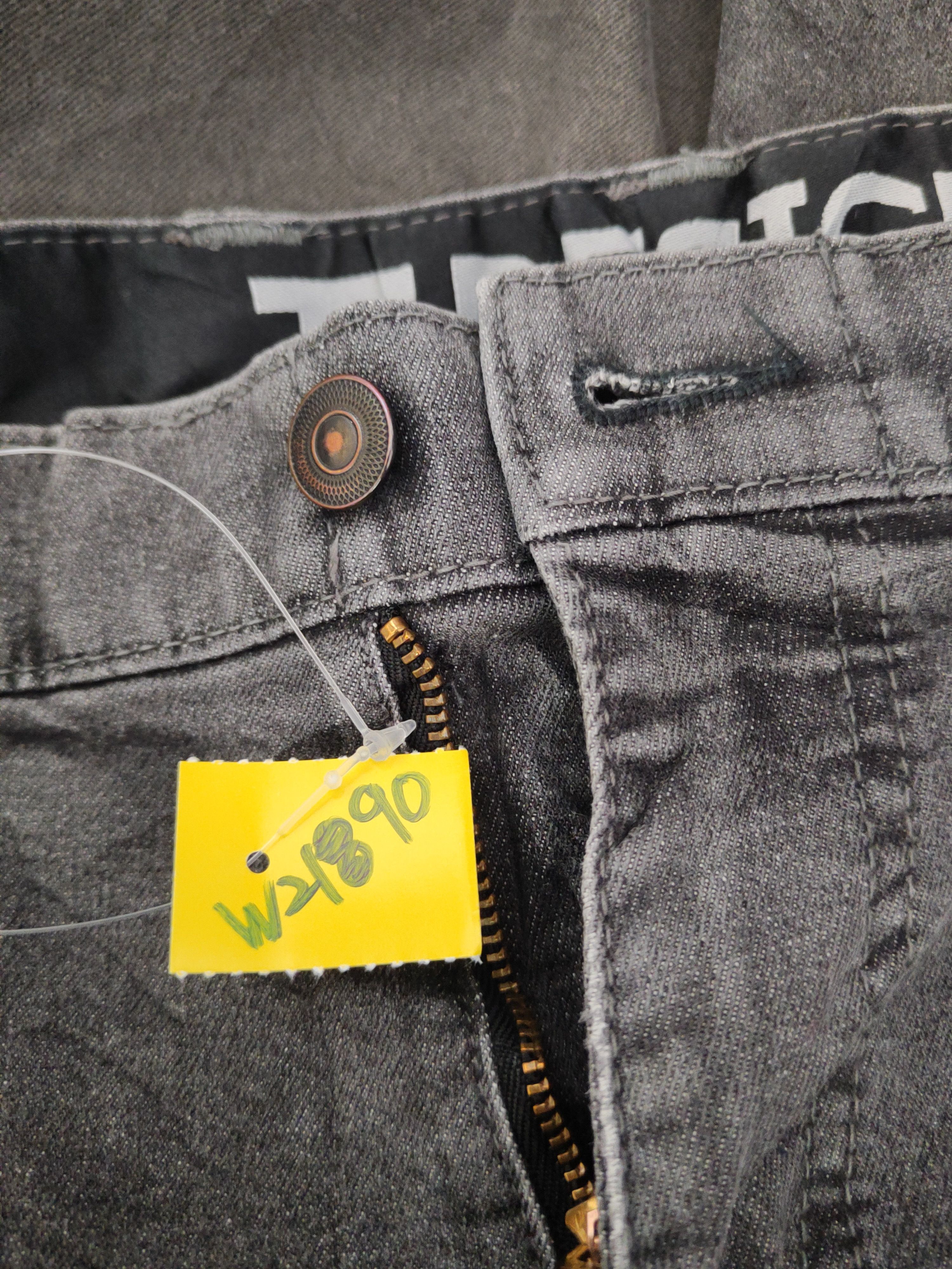 Japanese Brand TS Design Black cargo Distressed Ripped Jeans #W2190 Size US 30 / EU 46 - 16 Thumbnail