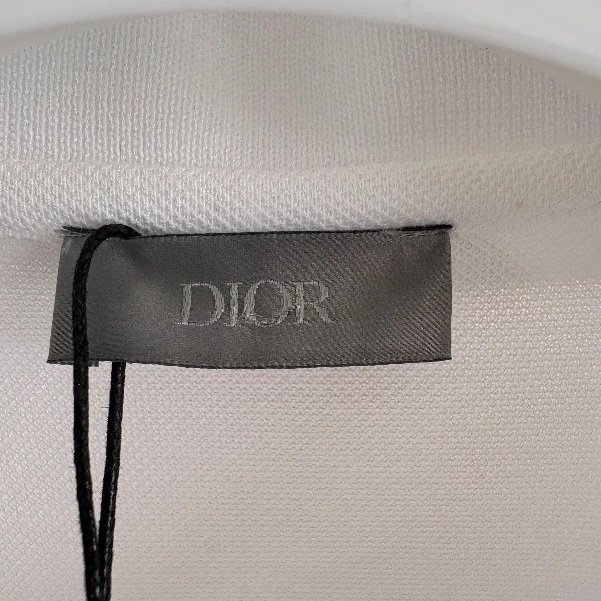 Dior Dior White Embroidered Logo Fitted XS Polo New Size US XS / EU 42 / 0 - 7 Thumbnail