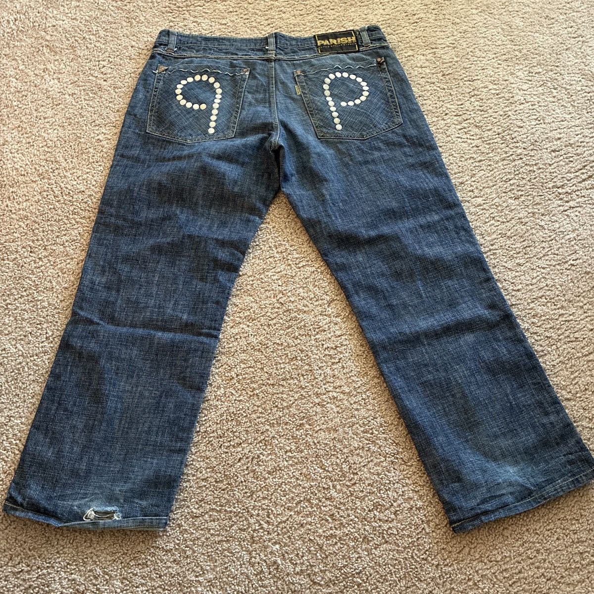 Parish Nation Parish Nation Embroidered Logo Jeans Size US 42 / EU 58 - 1 Thumbnail