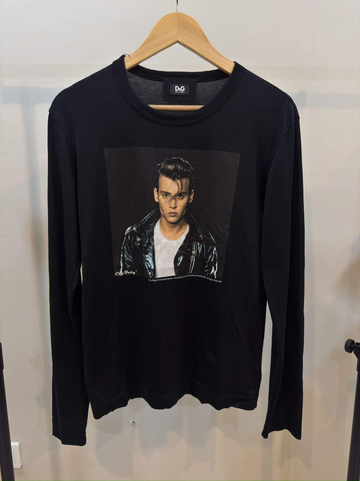 Dolce & Gabbana Cry Baby Johnny Depp Printed Tshirt Size US S / EU 44-46 / 1 - 1 Thumbnail