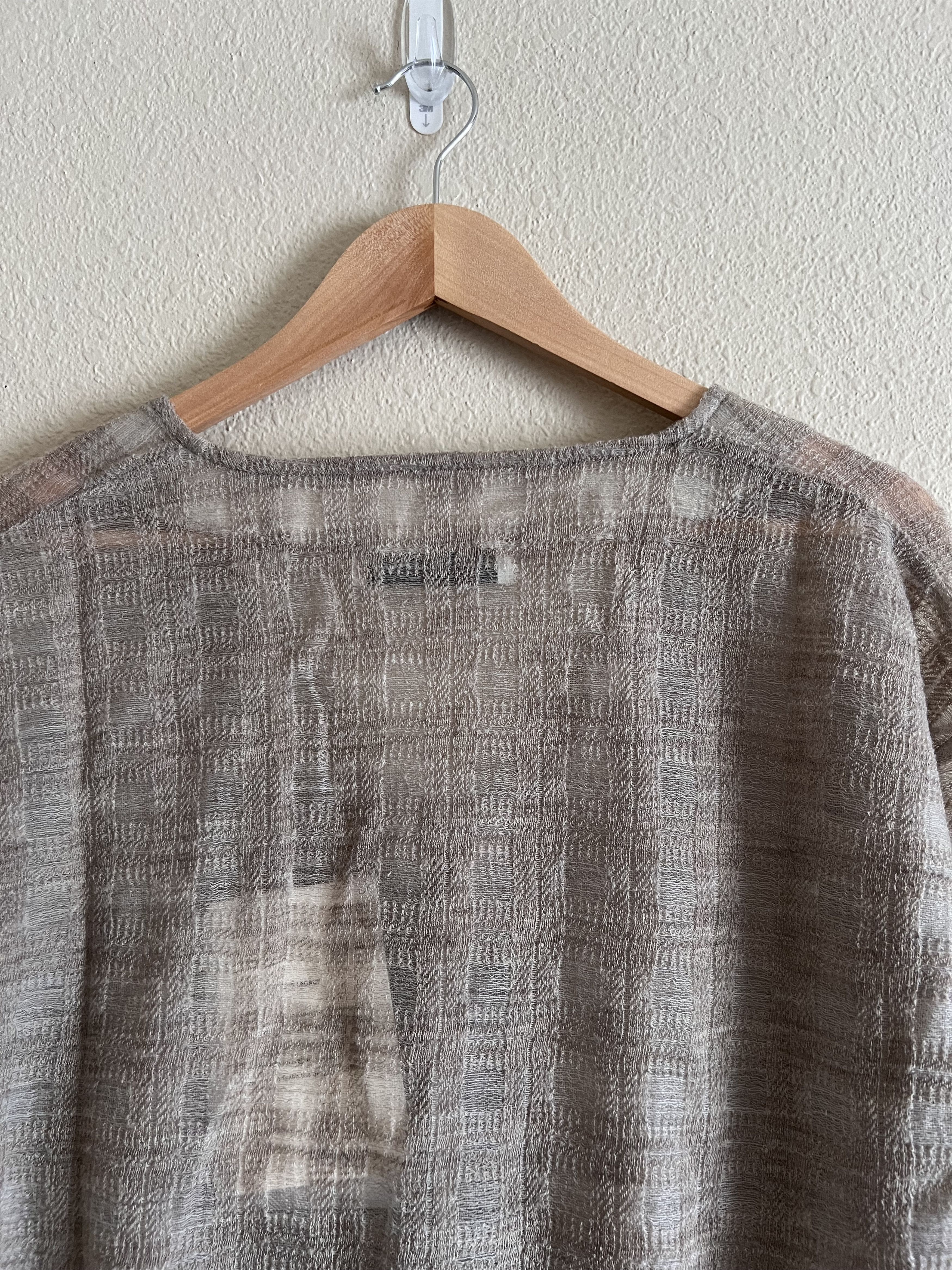 Our Legacy Our Legacy Grey Disintegration Check Cardigan Size US M / EU 48-50 / 2 - 7 Thumbnail