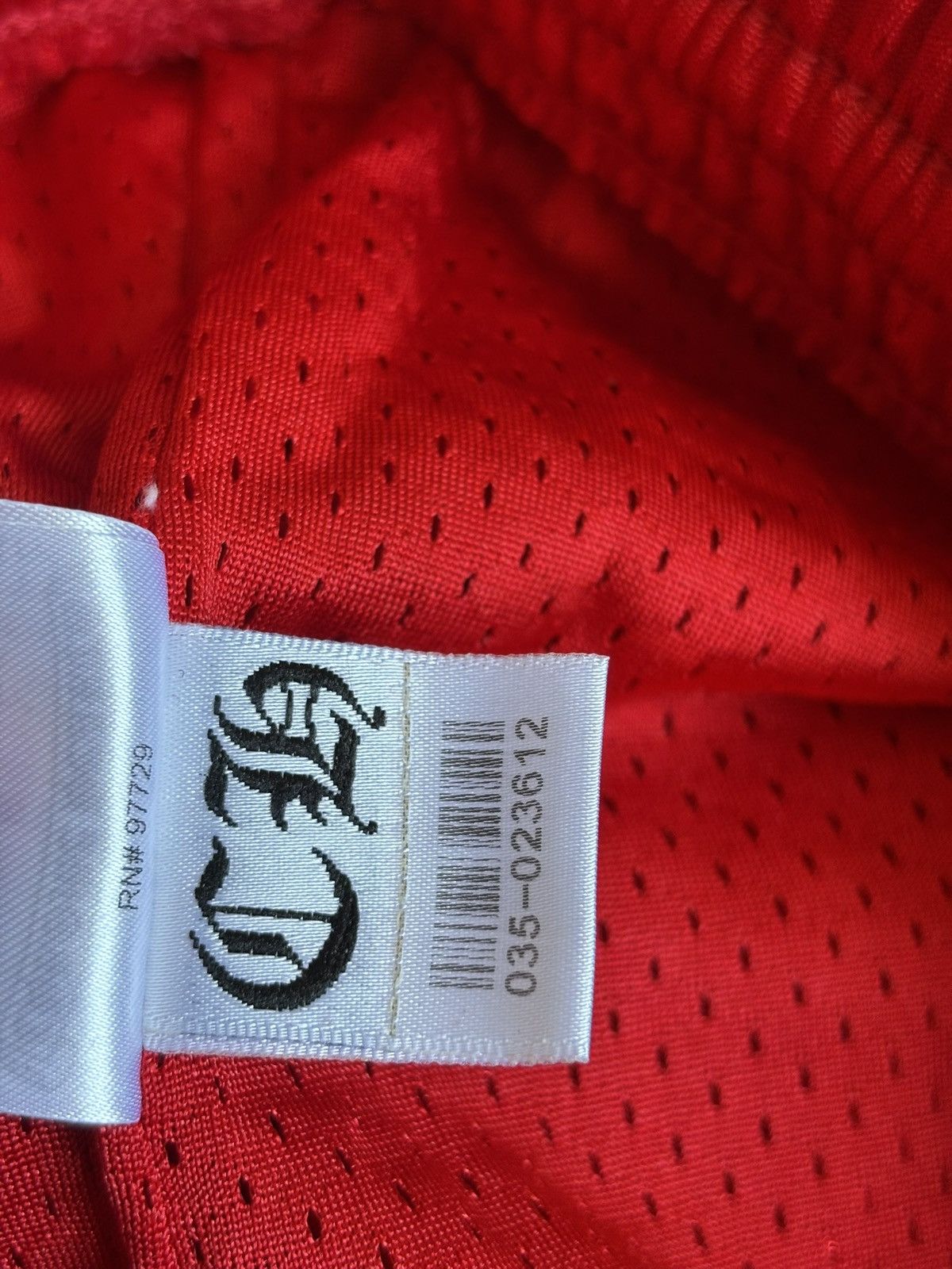 Chrome Hearts Chrome Hearts Red Matty Boy Form Mesh Pant Size US 30 / EU 46 - 10 Thumbnail