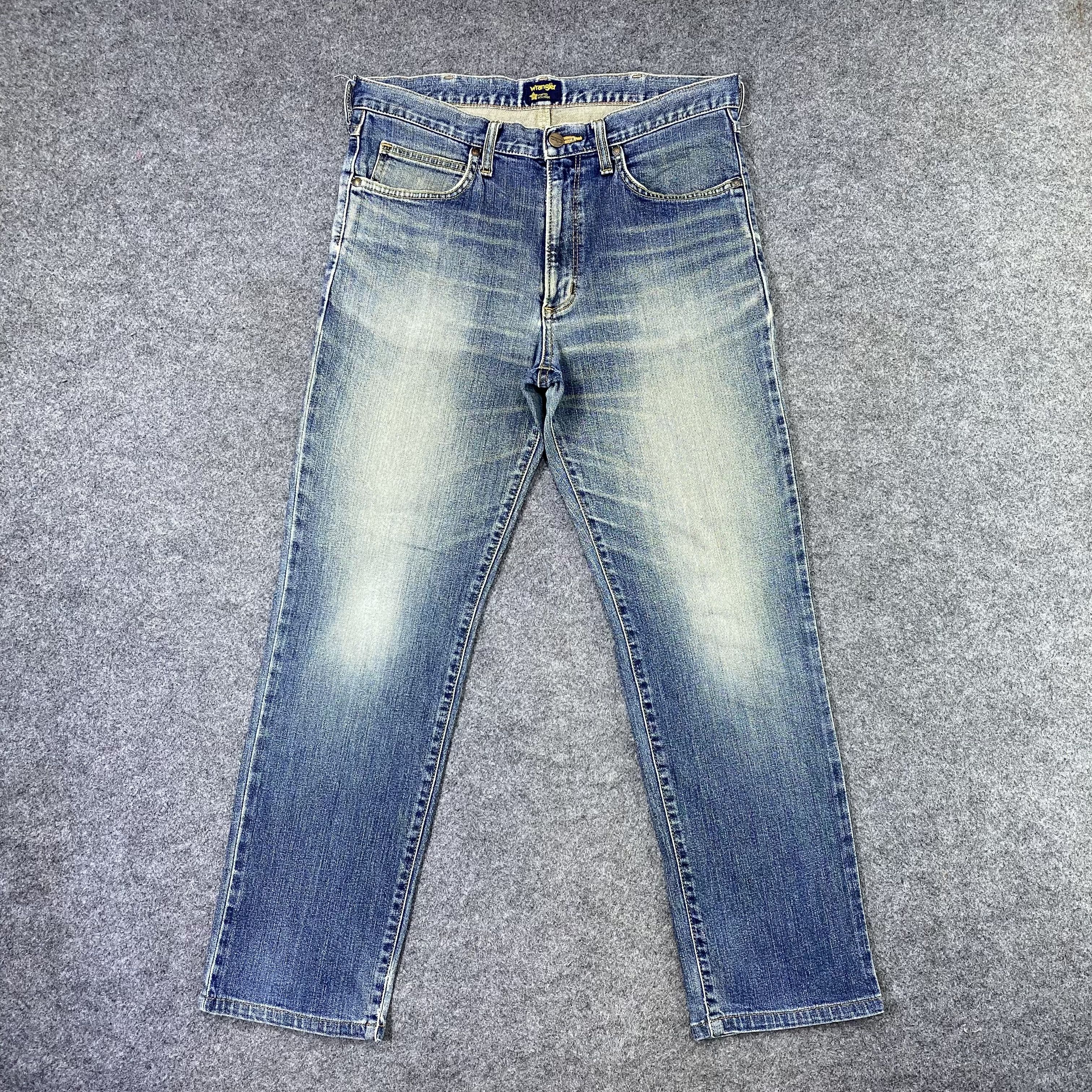 Jean × Vintage × Wrangler Vintage Wrangler Blue Wash Jeans-J1170 Size US 34 / EU 50 - 1 Thumbnail