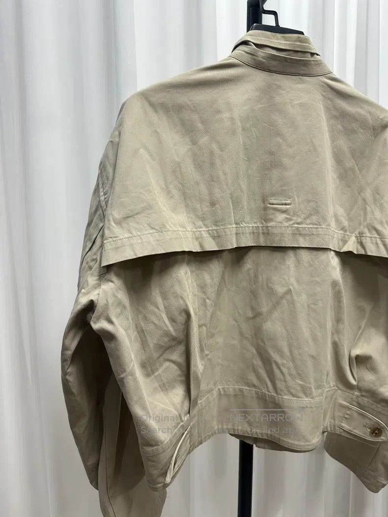 Issey Miyake Issey Miyake Khaki short wide jacket Size US L / EU 52-54 / 3 - 4 Thumbnail