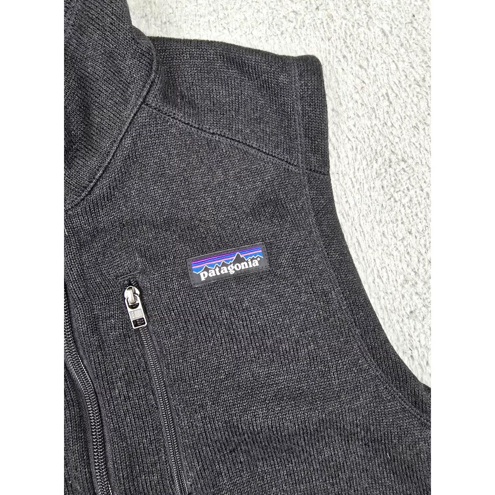 Patagonia Patagonia Vest Mens Small Black Better Sweater Fleece DPR Construction Size US S / EU 44-46 / 1 - 5 Thumbnail