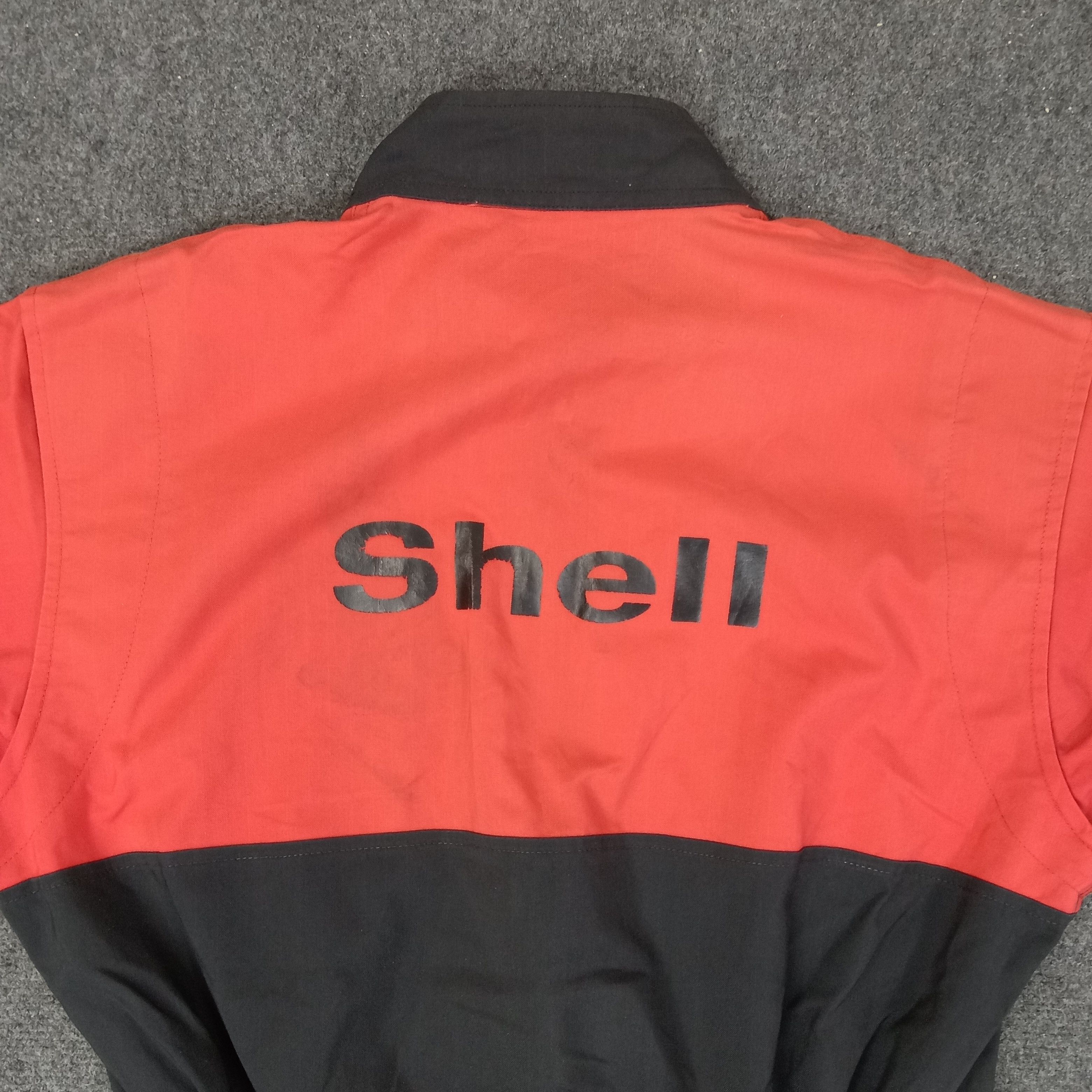 Japanese Brand Shell Racing Formula One Team Coverall Jacket C238N12 Size US M / EU 48-50 / 2 - 2 Thumbnail