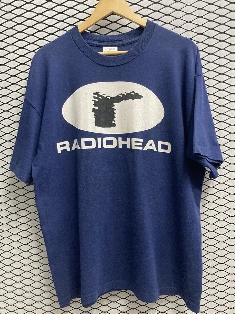Other Radiohead Band Basic Navy Color Unisex T shirt Size US L / EU 52-54 / 3 - 1 Preview