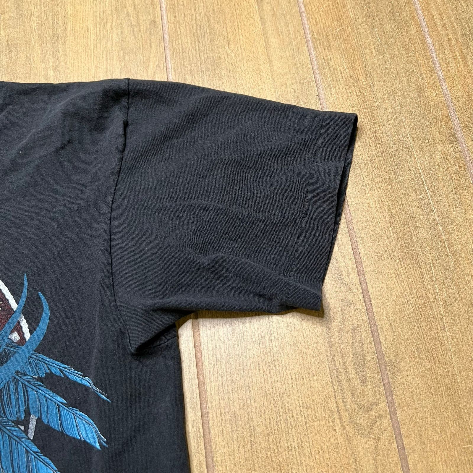 Fruit Of The Loom Vintage 90s Native Eagle Wolf Bear T-Shirt L USA Nature Size US L / EU 52-54 / 3 - 5 Thumbnail