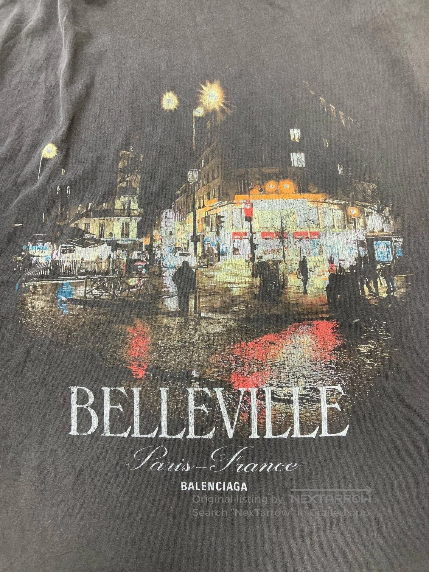 Balenciaga Balenciaga Letter Print Oversized Unisex T-shirt. Size US M / EU 48-50 / 2 - 3 Thumbnail