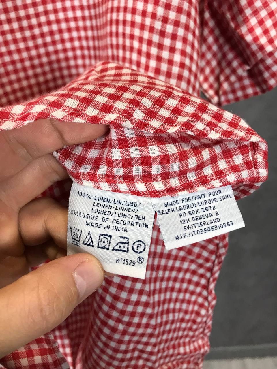 Polo Ralph Lauren Polo Ralph Lauren vintage linen designer shirt Size US XL / EU 56 / 4 - 6 Thumbnail