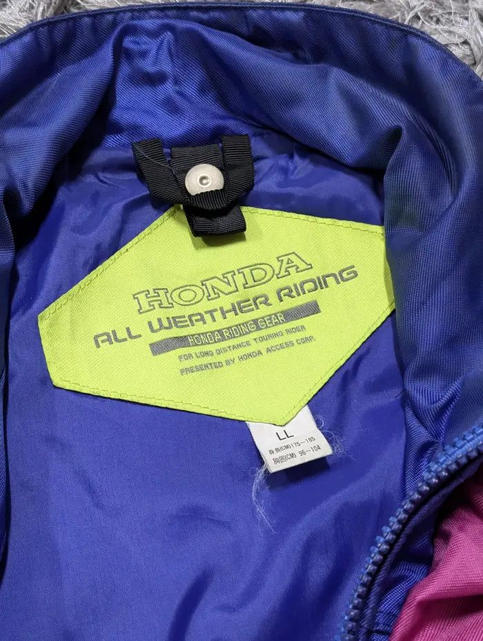 Honda × Vintage Vintage Honda All Weather Riding Equipment Jacket Parka Size US XL / EU 56 / 4 - 11 Thumbnail