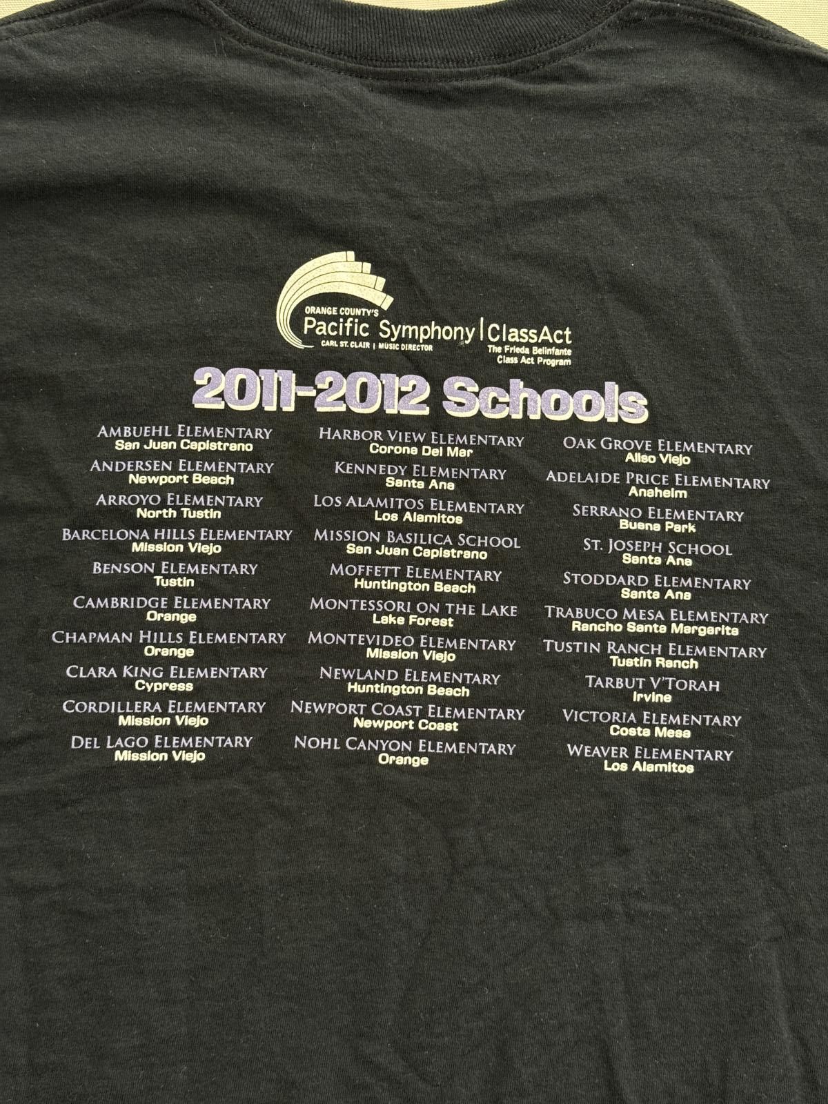 Hanes Aaron Copland T-shirt Pacific Symphony 2011 - M Size US M / EU 48-50 / 2 - 5 Thumbnail