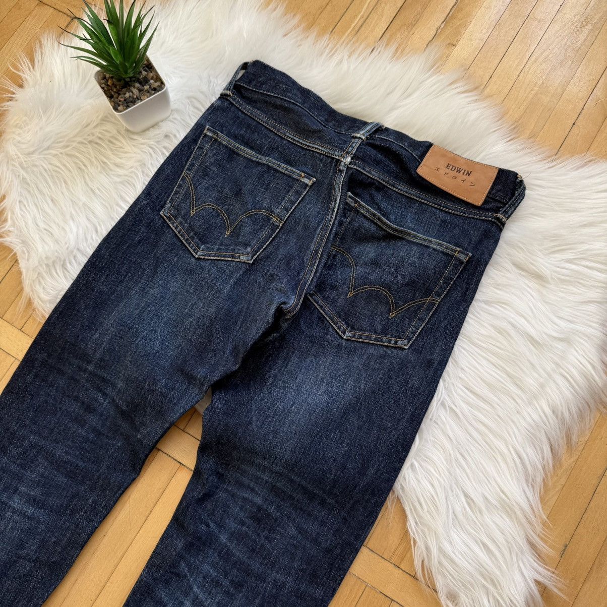 Edwin 📌 Crazy Edwin Japan Selvedge Denim Washed Jeans Size US 29 - 2 Thumbnail