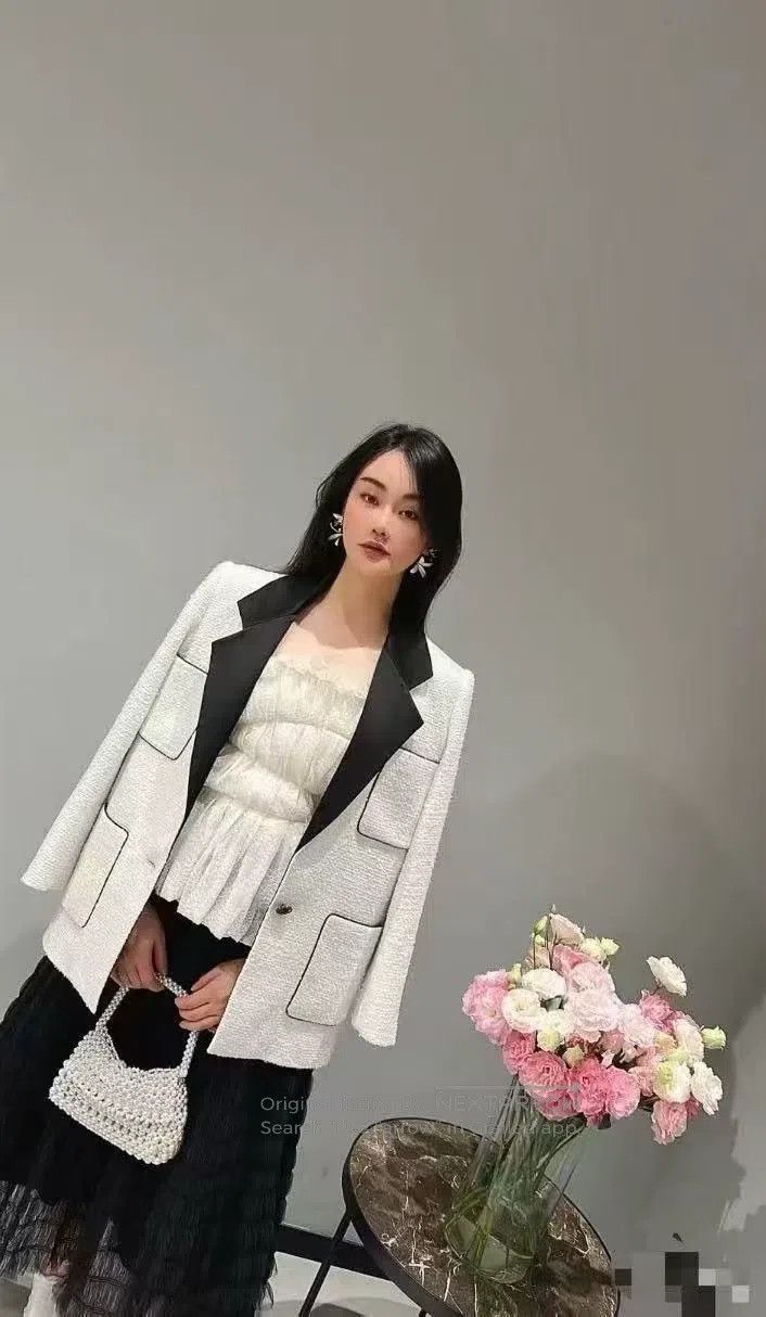 Chanel Chanel Pocket woven silk lapel jacket Size XS / US 0-2 / IT 36-38 - 9 Thumbnail