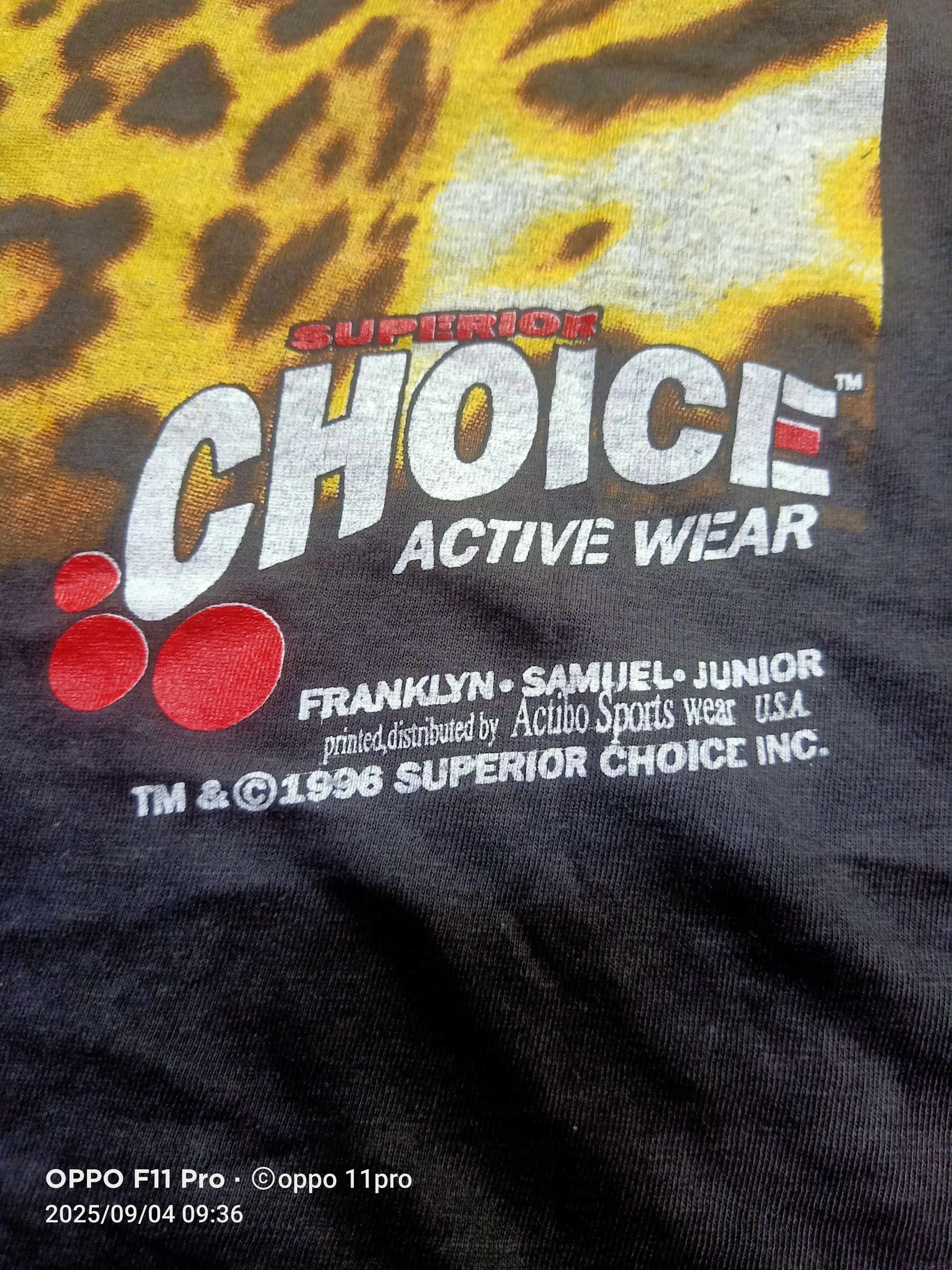 Vintage 🌟 Active Wear Superius Arfica Wildlife Animal Tee 🌟 Size US XL / EU 56 / 4 - 11 Thumbnail