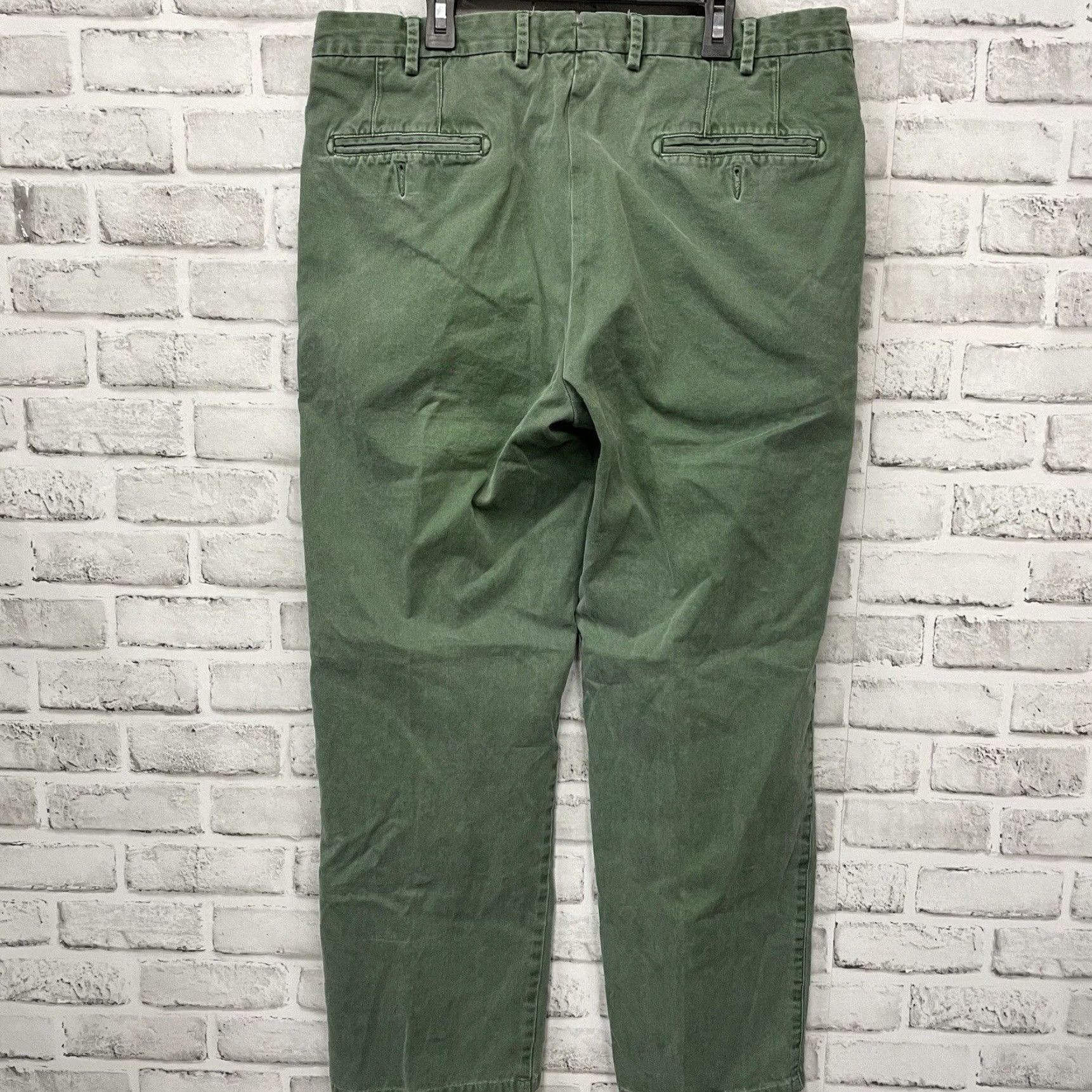 Peter Millar PETER MILLAR Green Straight Leg Jeans Mens Size 32x28 Size US 32 / EU 48 - 5 Thumbnail