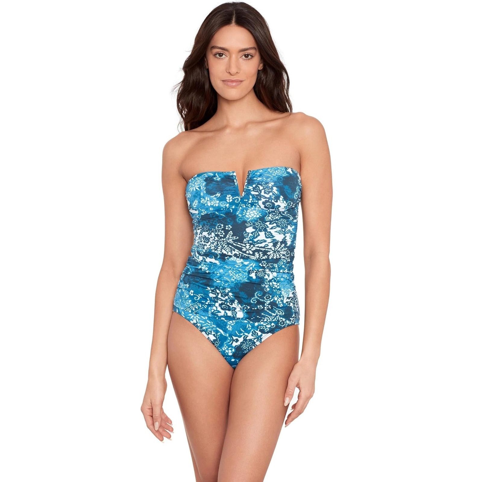 Lauren Ralph Lauren Lauren Ralph Lauren Women Indigo Bandeau Tankini Top Size 6 Size ONE SIZE - 2 Thumbnail