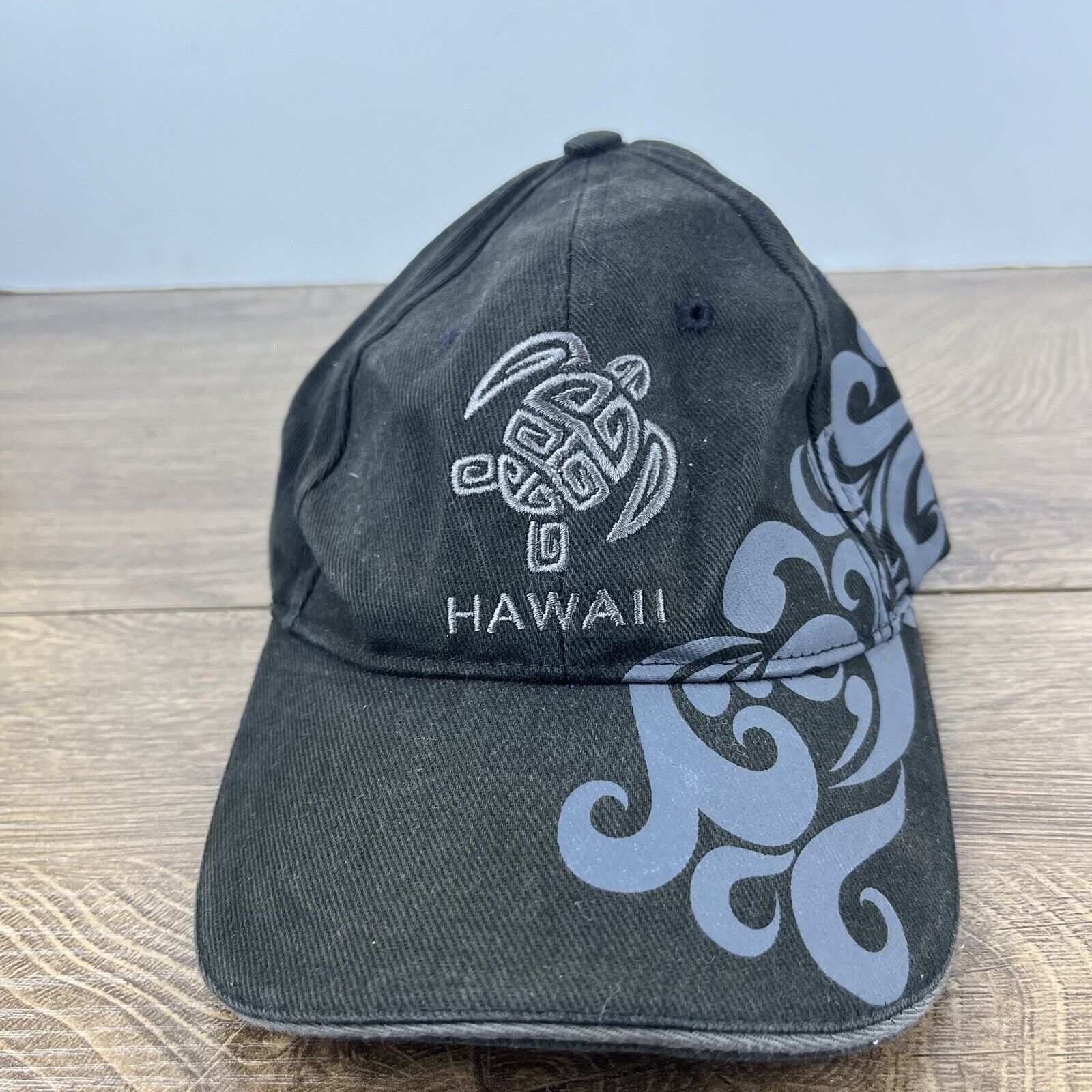 Other Hawaii Hat Hawaii Turtle Hat Black Hat Adjustable Black Adul Size ONE SIZE - 3 Thumbnail
