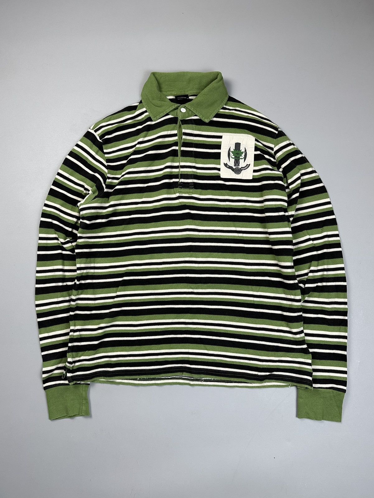 Diesel × Vintage Diesel Club Vintage Stripe Y-2 Longsleeve FC Pradesh Size US M / EU 48-50 / 2 - 1 Thumbnail