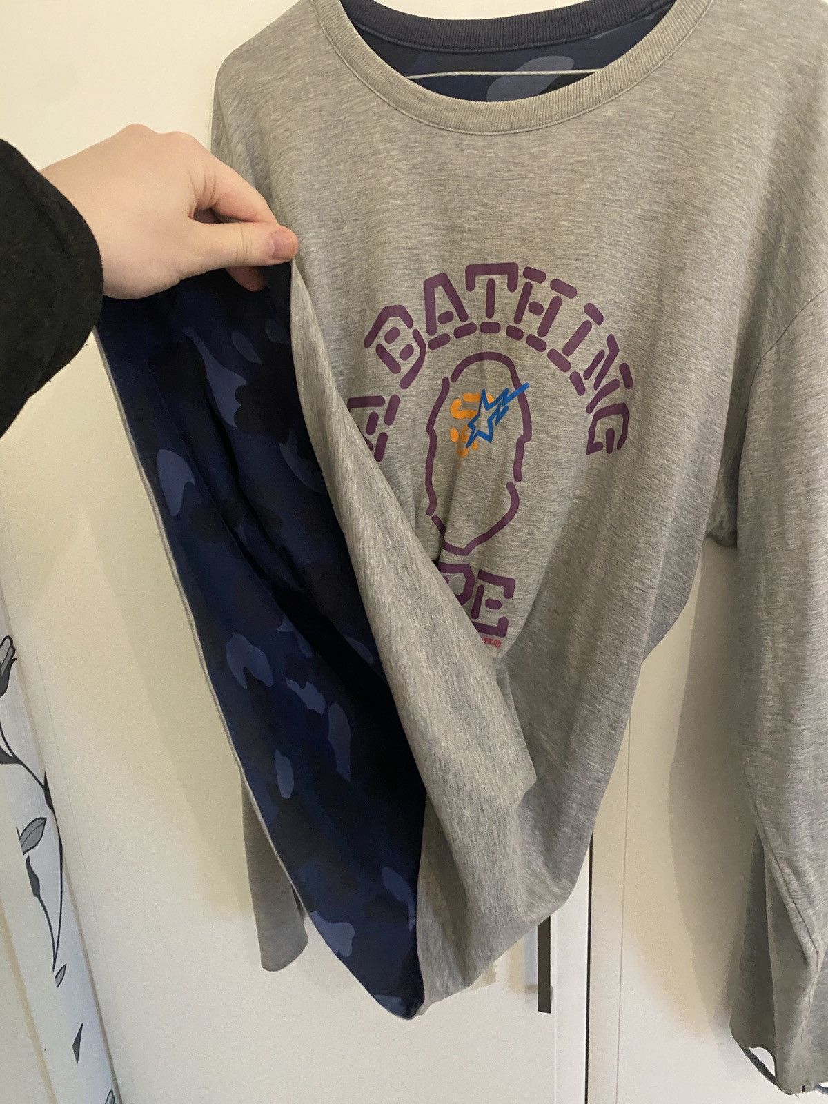 Bape BAPE OG Nigo reversible tee Size US XL / EU 56 / 4 - 9 Thumbnail