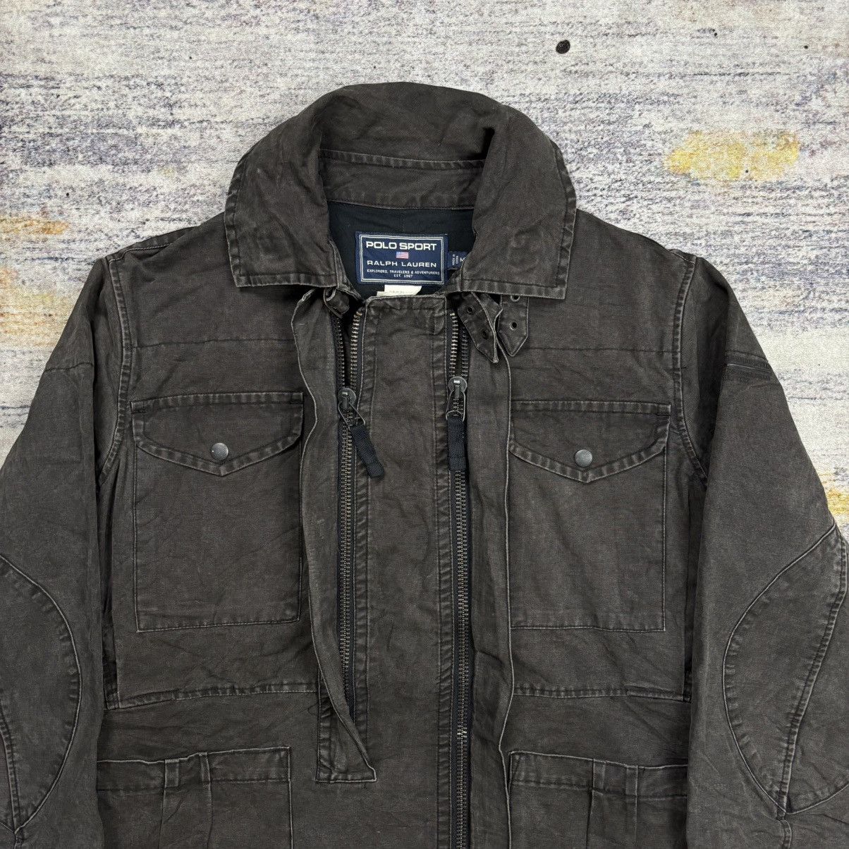Polo Ralph Lauren Vintage Polo Sport Ralph Lauren multi zipper field jacket Size US M / EU 48-50 / 2 - 4 Thumbnail