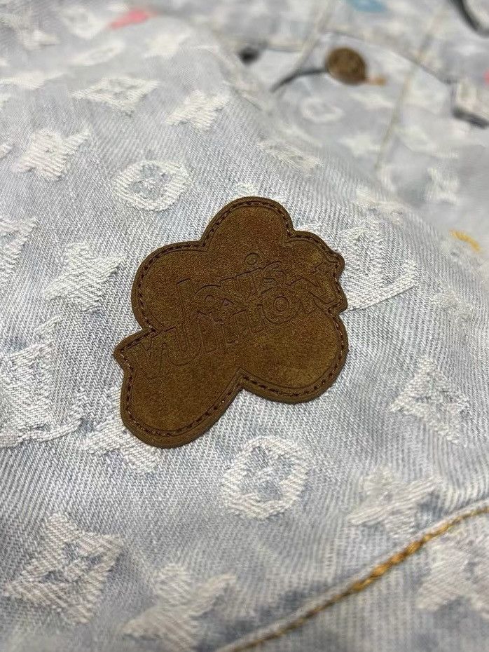 Louis Vuitton × Tyler The Creator Louis Vuitton X Tyler The Creator 52 Monogram Denim Jacket Size US L / EU 52-54 / 3 - 4 Thumbnail