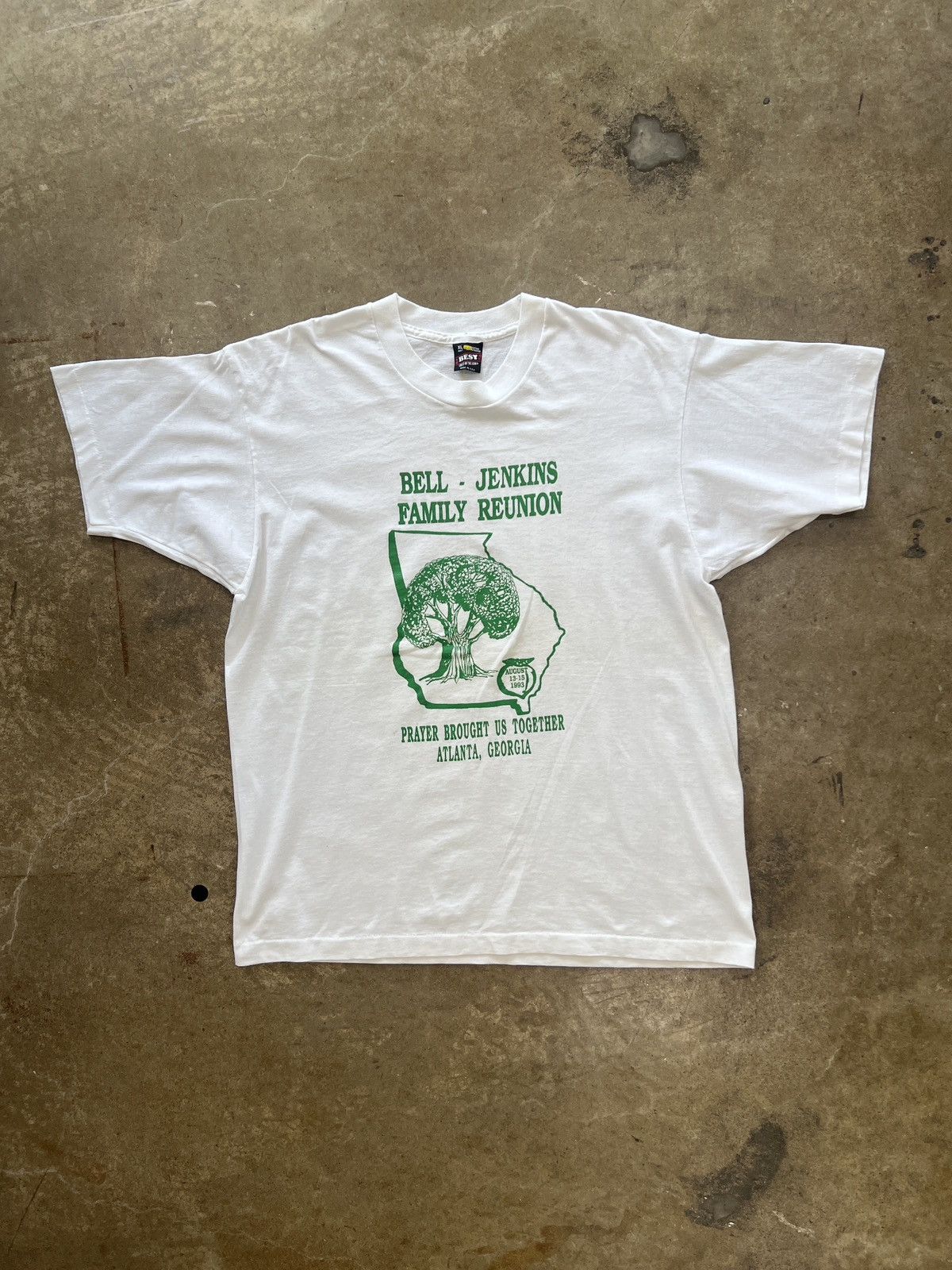 Vintage Vintage 1993 Atlanta Georgia Reunion Peaches Tee XL Size US XL / EU 56 / 4 - 2 Thumbnail