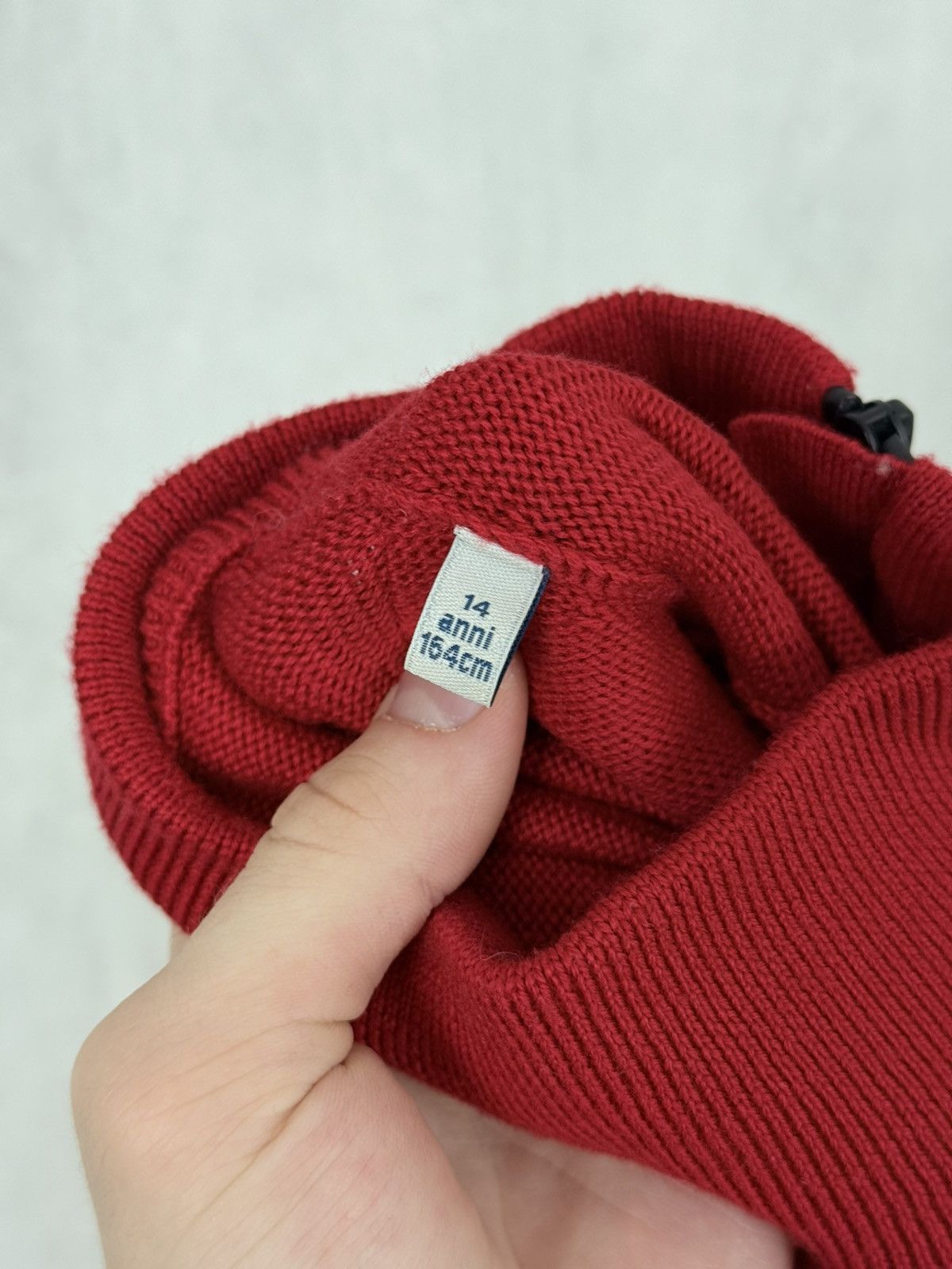Moncler Moncler Maglia Tricot Kids 1/4 Zip Wool Sweater Size 14/164 Size US XS / EU 42 / 0 - 24 Thumbnail