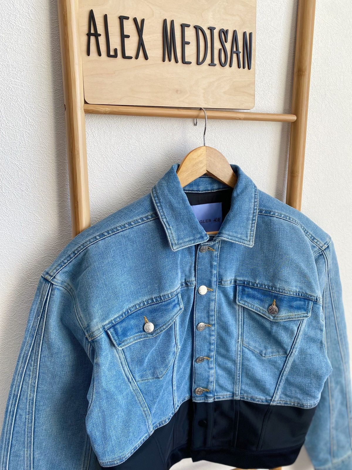 Mugler x H&M Denim Jacket Size М