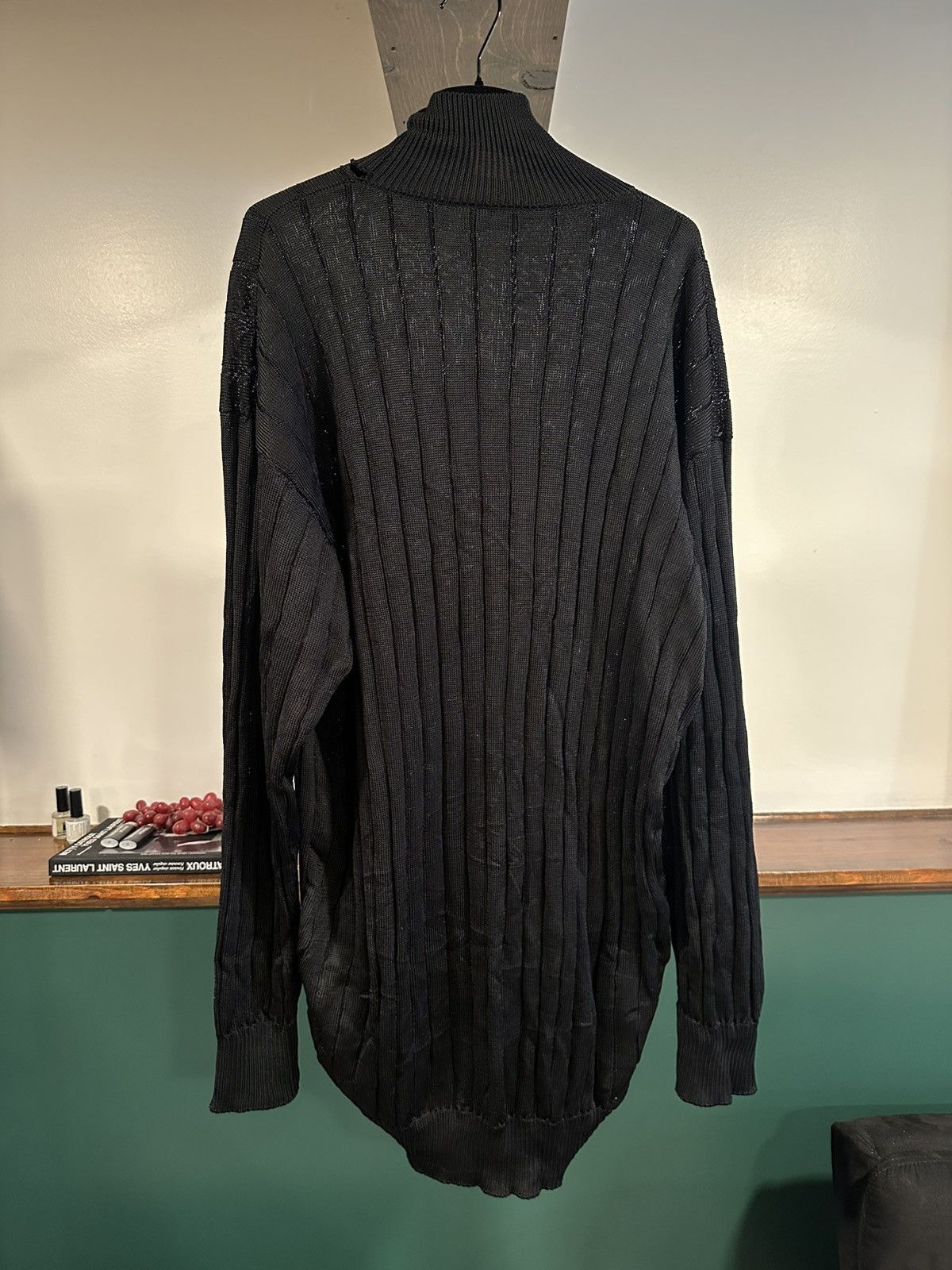 Balenciaga Balenciaga Silk Ribs Knit Size US L / EU 52-54 / 3 - 2 Thumbnail