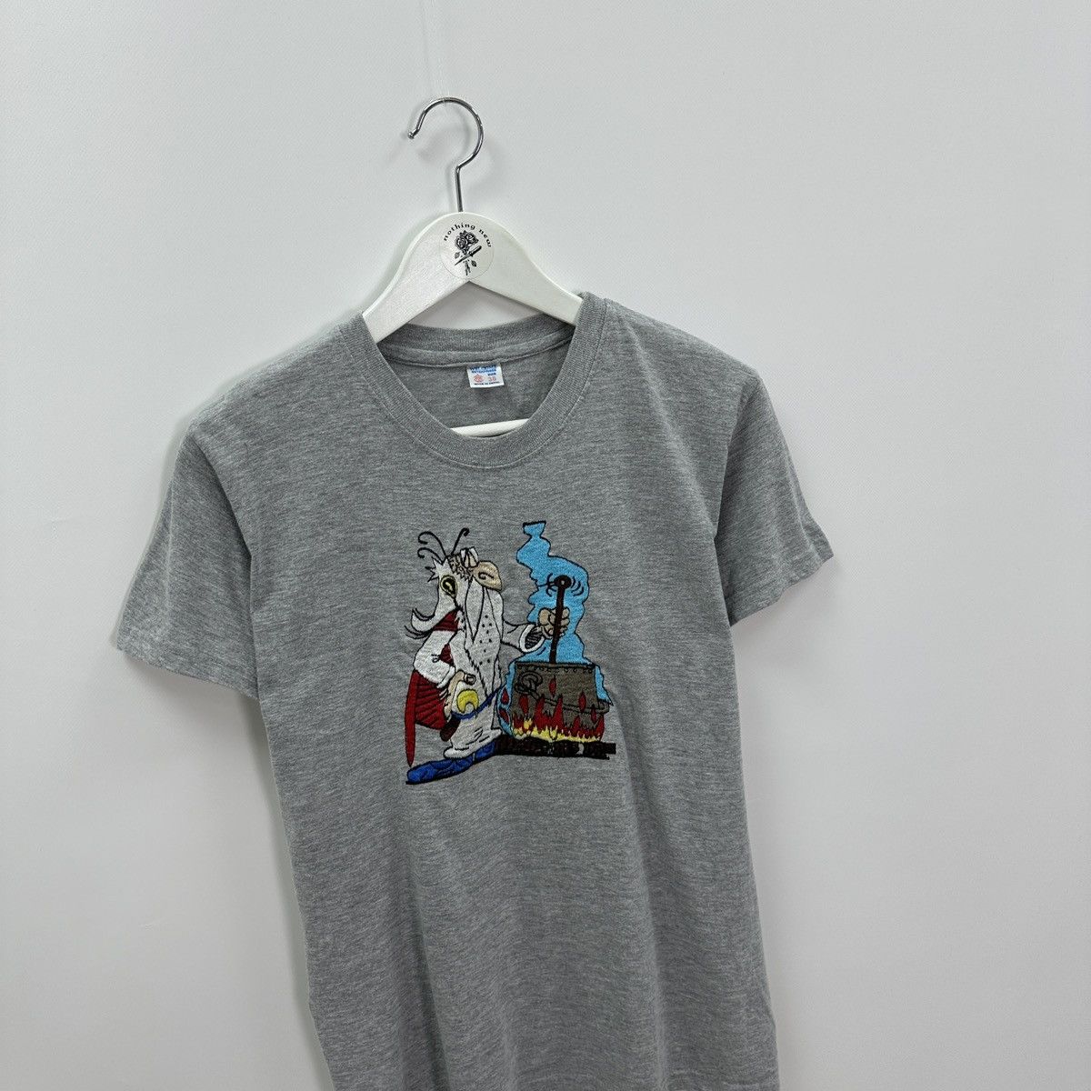 Vintage Vintage 00s Natosaphix Asterix & Obelix embroidered logo tee Size US M / EU 48-50 / 2 - 3 Thumbnail