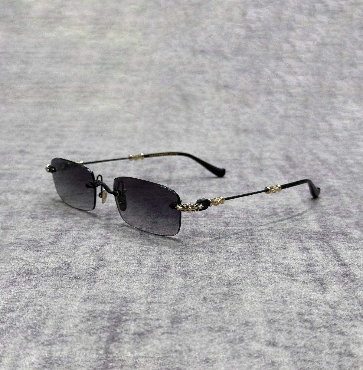 Chrome Hearts CHROME HEARTS PILLS III Matte Black-Plastic-18KGP-Sun Size ONE SIZE - 1 Thumbnail