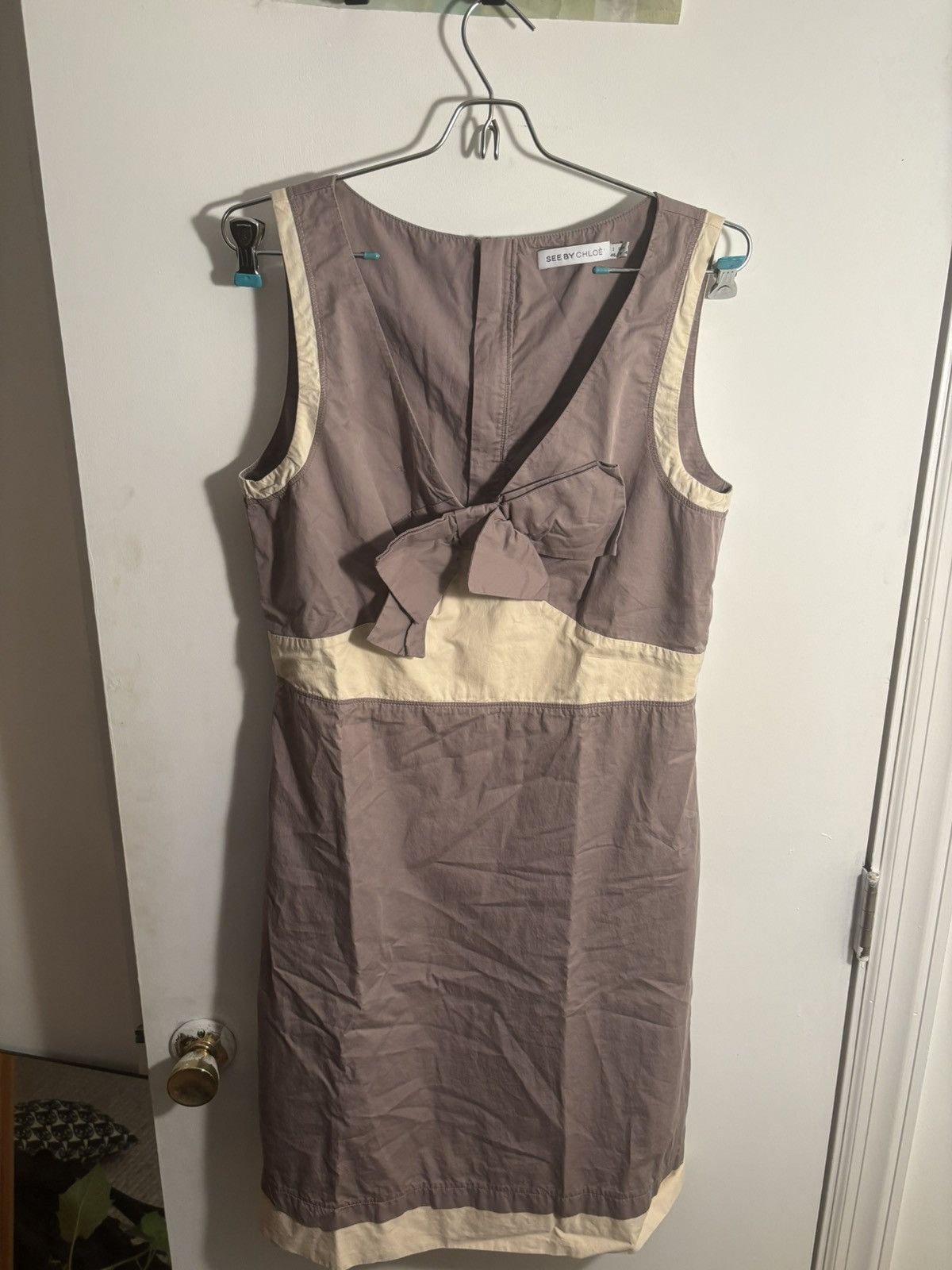 See by Chloe See by chloe two piece dress inner sz 10 outer sz 8 Size L / US 10 / IT 46 - 2 Thumbnail