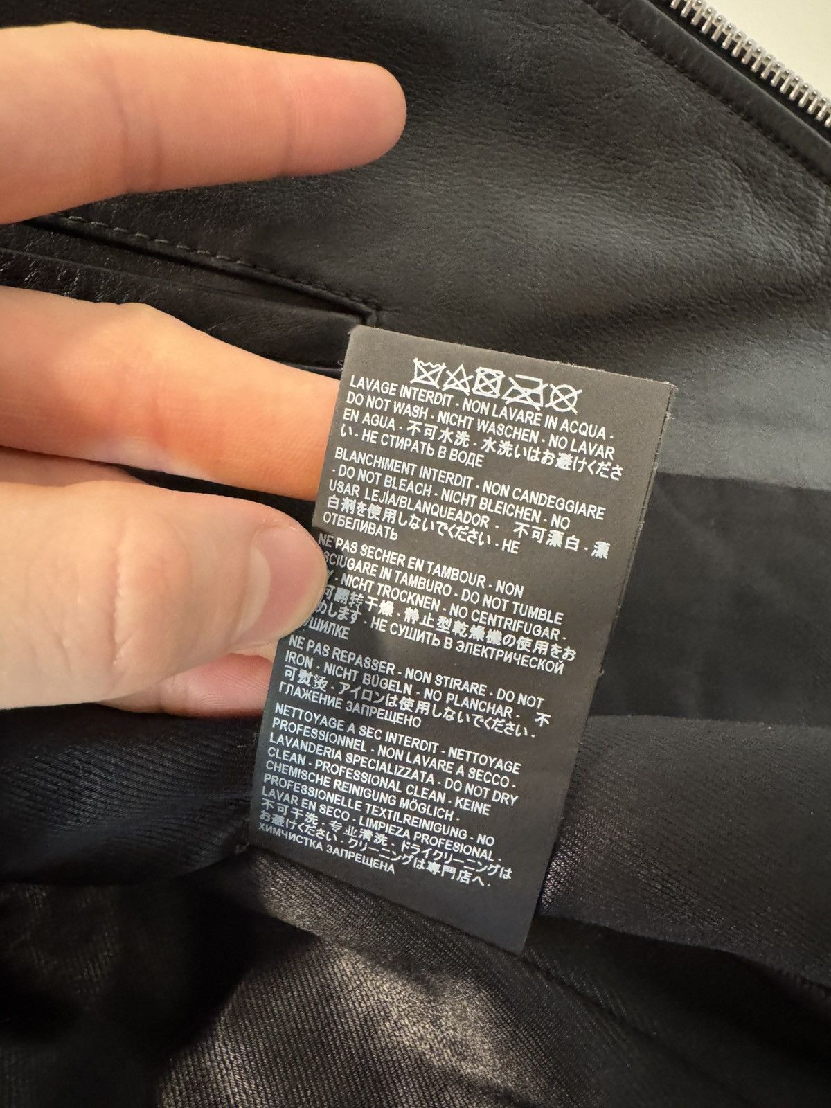 Saint Laurent Paris Saint Laurent L01 Leather Moto Jacket Size US M / EU 48-50 / 2 - 5 Thumbnail