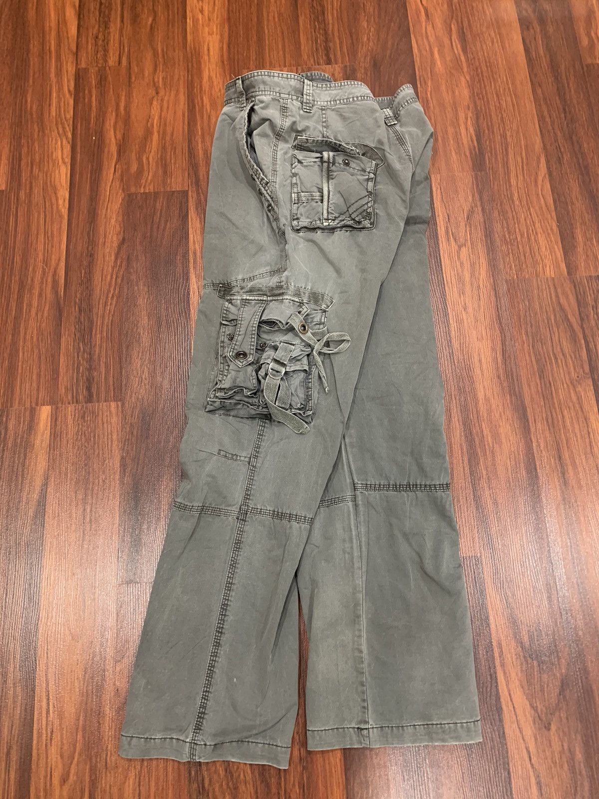 If Six Was Nine × Japanese Brand Grey Multipocket Cargo Pants Size US 32 / EU 48 - 9 Thumbnail