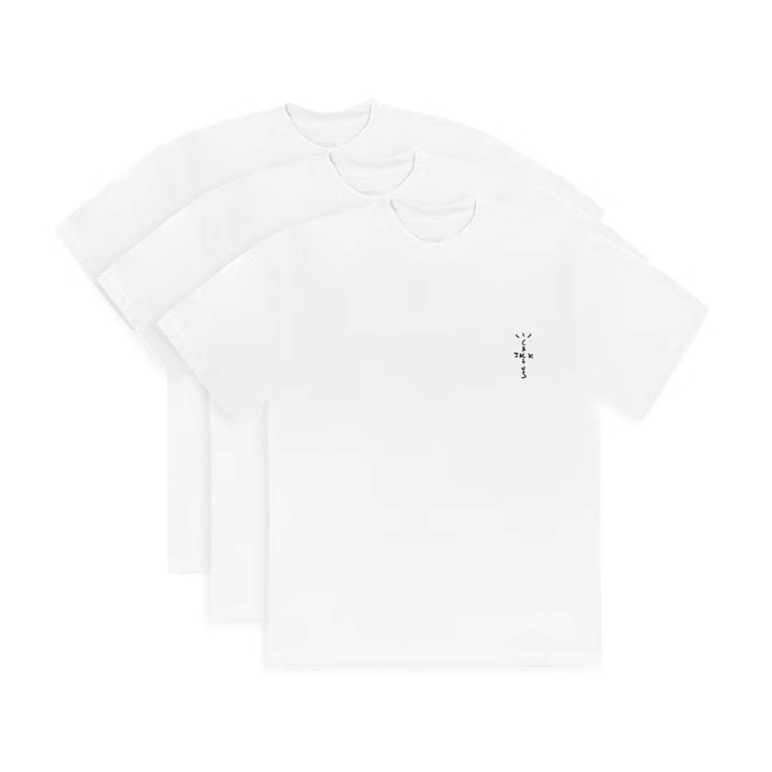 Travis Scott CJ Pocket Tee White Size US XXL / EU 58 / 5 - 1 Thumbnail