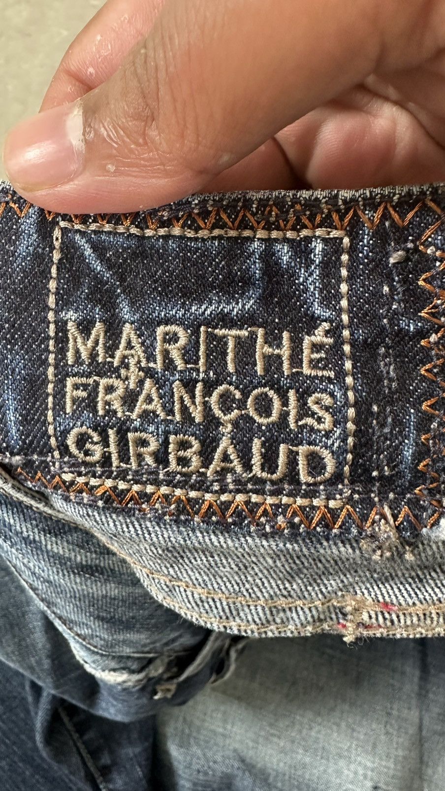 Marithe + Francois Girbaud MARITHE FRANCOIS GIRBAUD DENIM PANT Size US 34 / EU 50 - 11 Thumbnail
