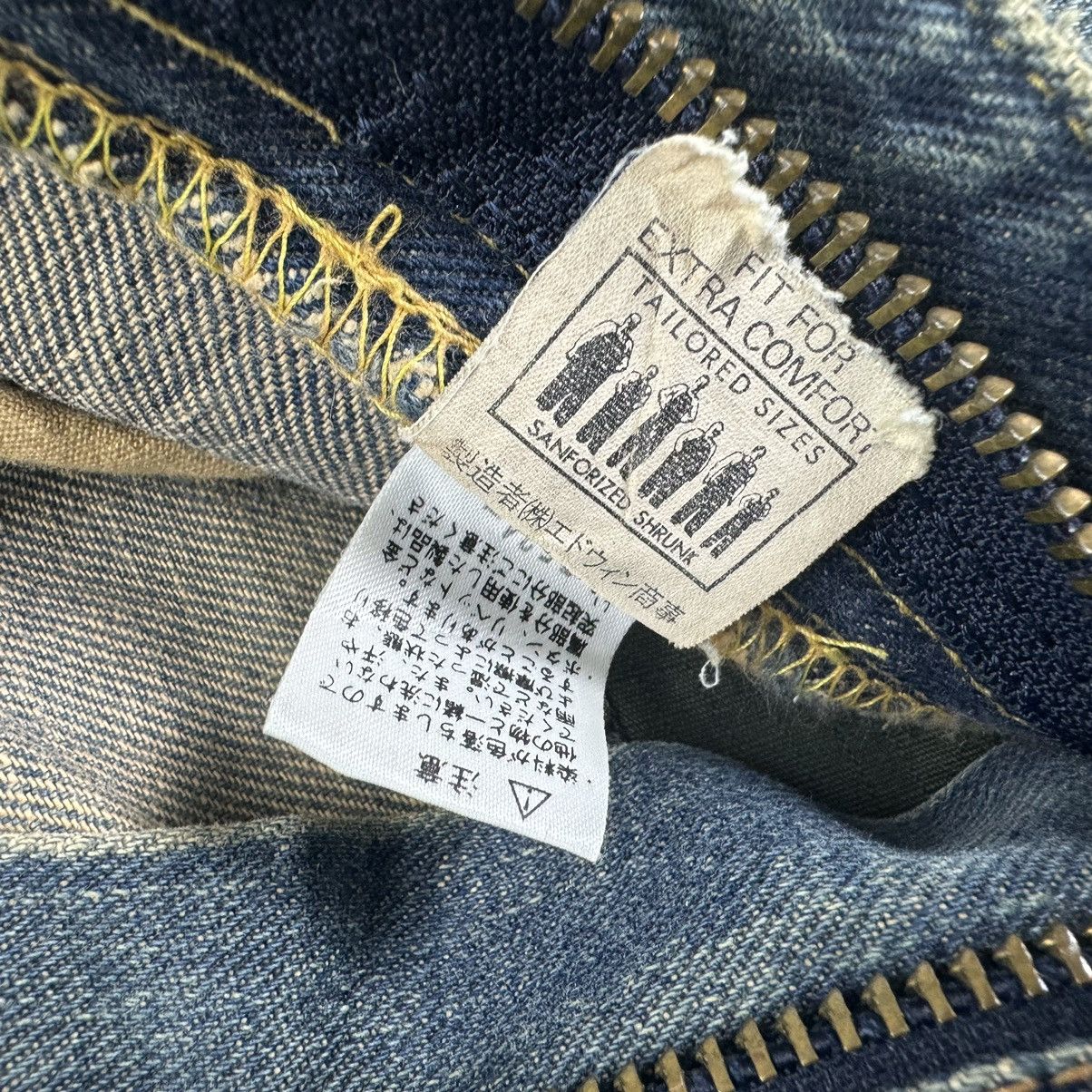 Lee ☀️VTG LEE SANFORIZED SELVEDGE DENIM JEANS PANTS Size US 30 / EU 46 - 13 Thumbnail