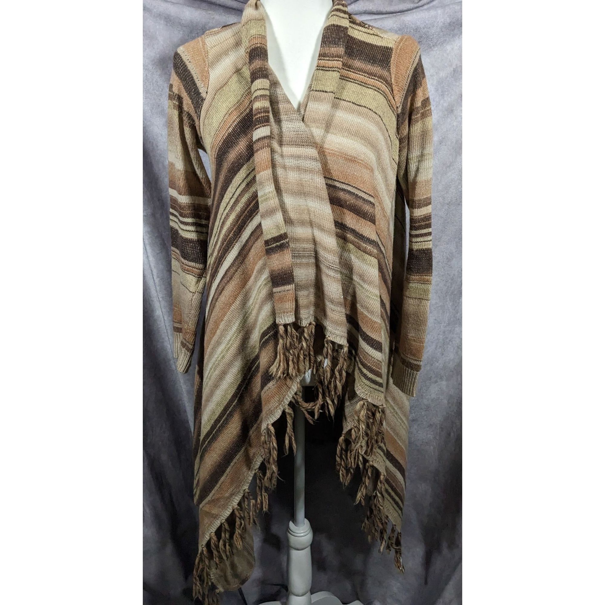 Other Natural Reflections Space-Dye Retro Bohemian Open Front Card Size M / US 6-8 / IT 42-44 - 9 Thumbnail