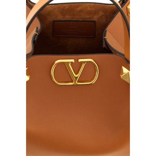Valentino VALENTINO GARAVANI Brown Shopping Tote Bag New & Authentic Size ONE SIZE - 4 Thumbnail